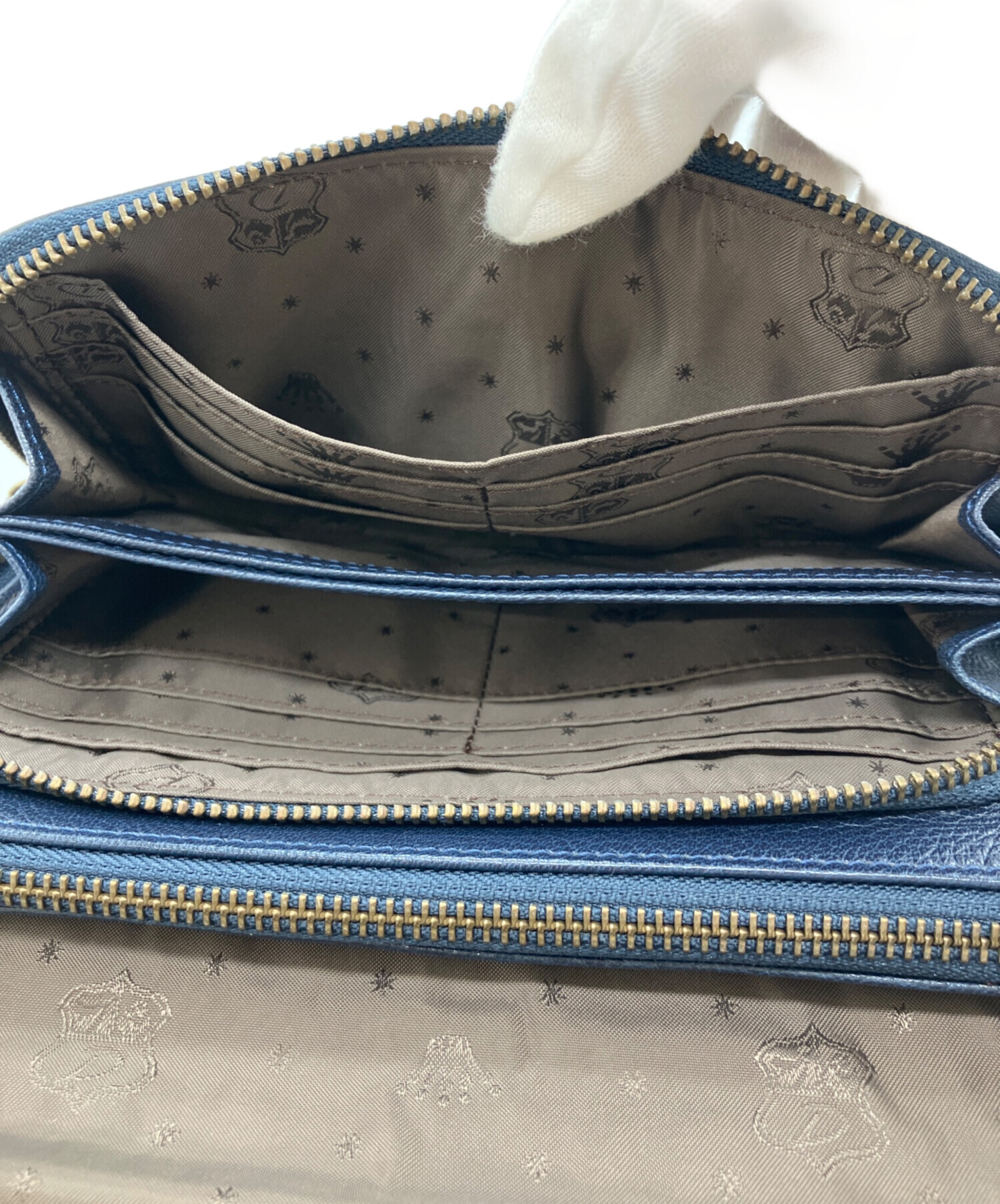 中古・古着通販】Dakota (ダコタ) お財布ショルダーバッグ ネイビー