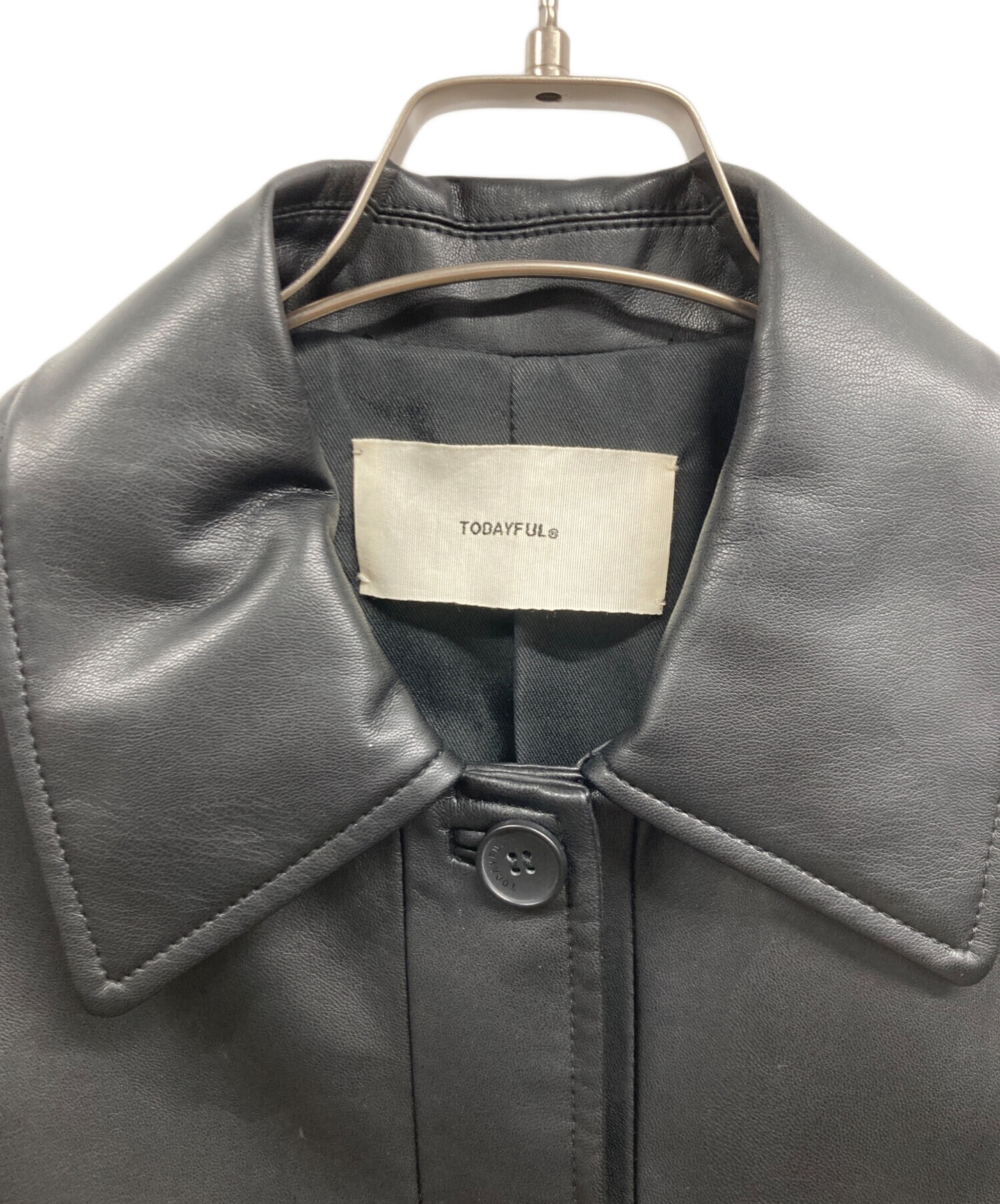 中古・古着通販】TODAYFUL (トゥデイフル) Ecoleather Soutiencollar