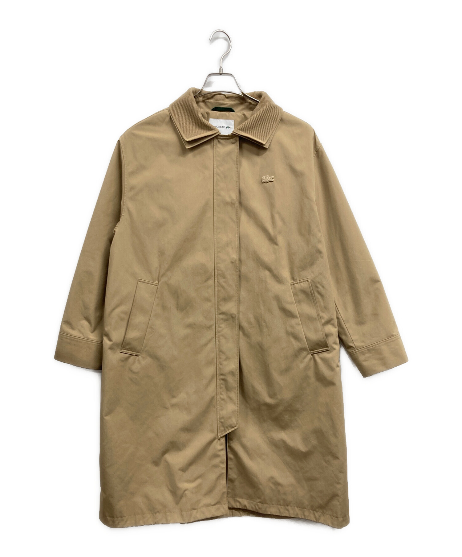 中古・古着通販】LACOSTE (ラコステ) ダブルカラーロングスプリング 