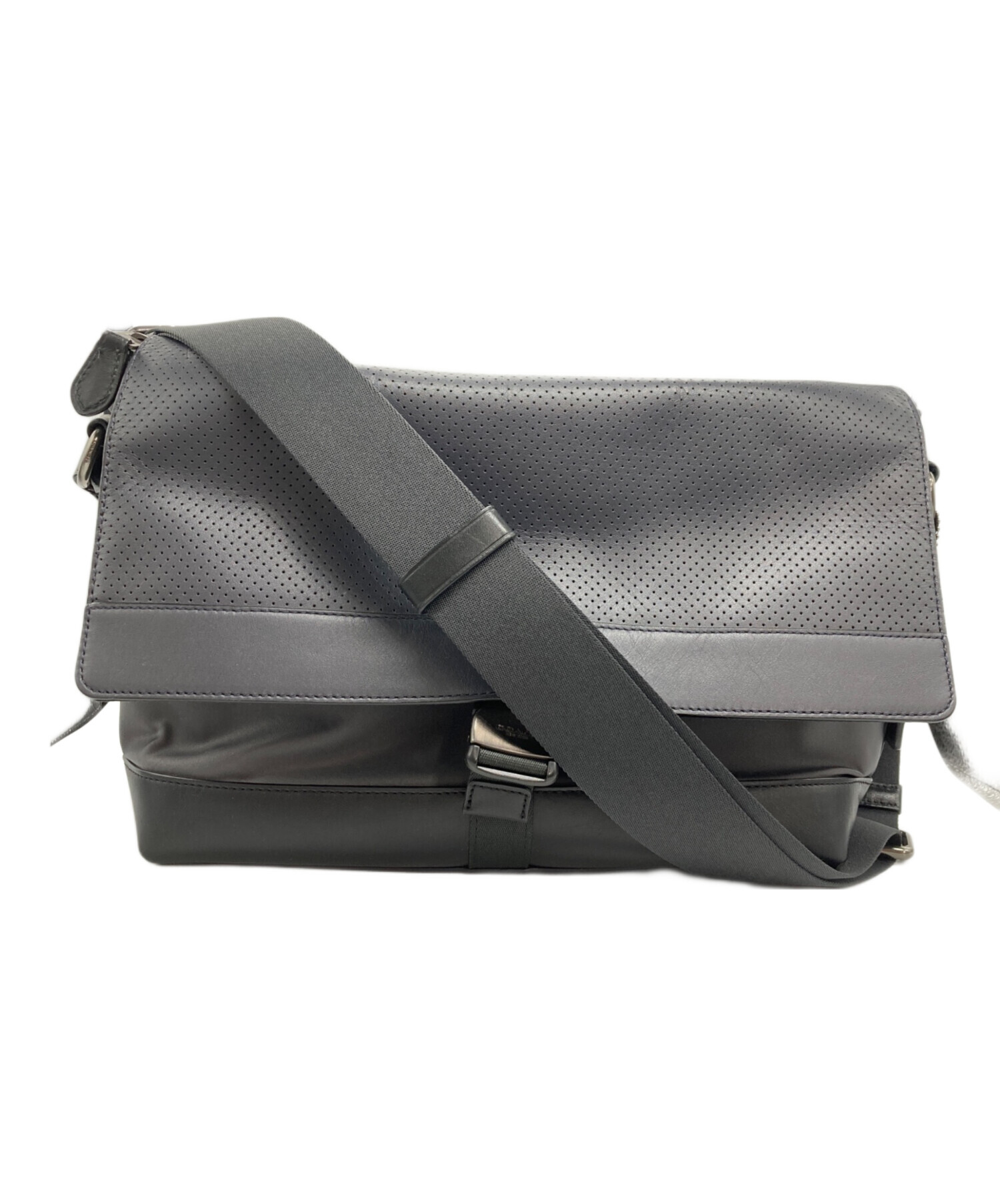 中古・古着通販】COACH (コーチ) ショルダーバッグ グレー｜ブランド