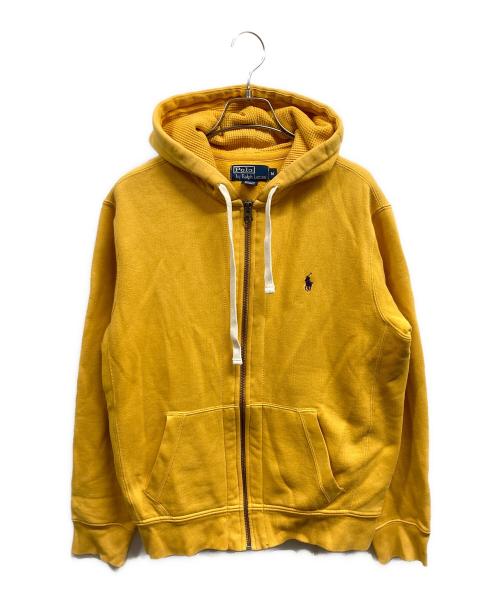 Polo by Ralph Lauren ポロ ラルフローレン フルジップ パーカー ジャケット ロゴ イエロー (メンズ M) 中古 古着 Q8771 中古・古着通販】POLO RALPH LAUREN (ポロ・ラルフローレン) ジップ