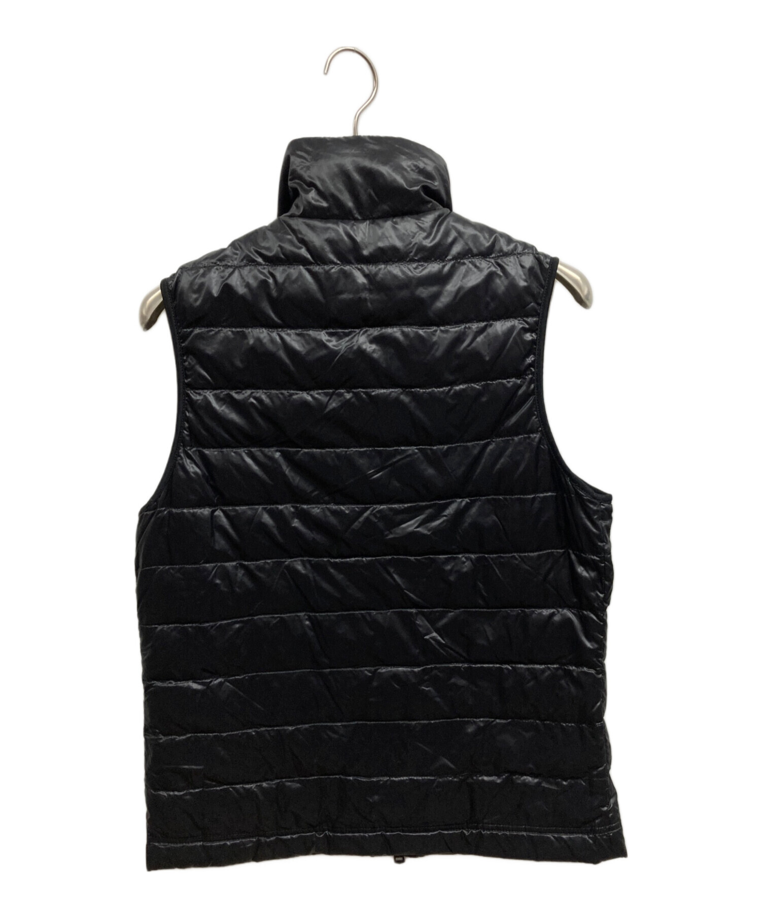 美品 Burberry BLACK LABEL ダウンベスト 2way ロゴ刺繍 中古・古着通販】BURBERRY BLACK LABEL (バーバリーブラックレーベル