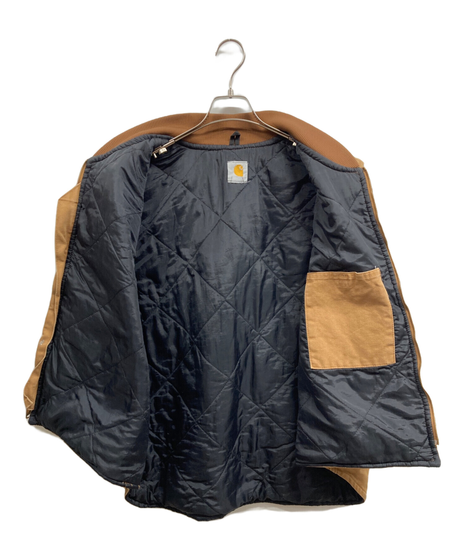 中古・古着通販】CarHartt (カーハート) ダックベスト ブラウン サイズ