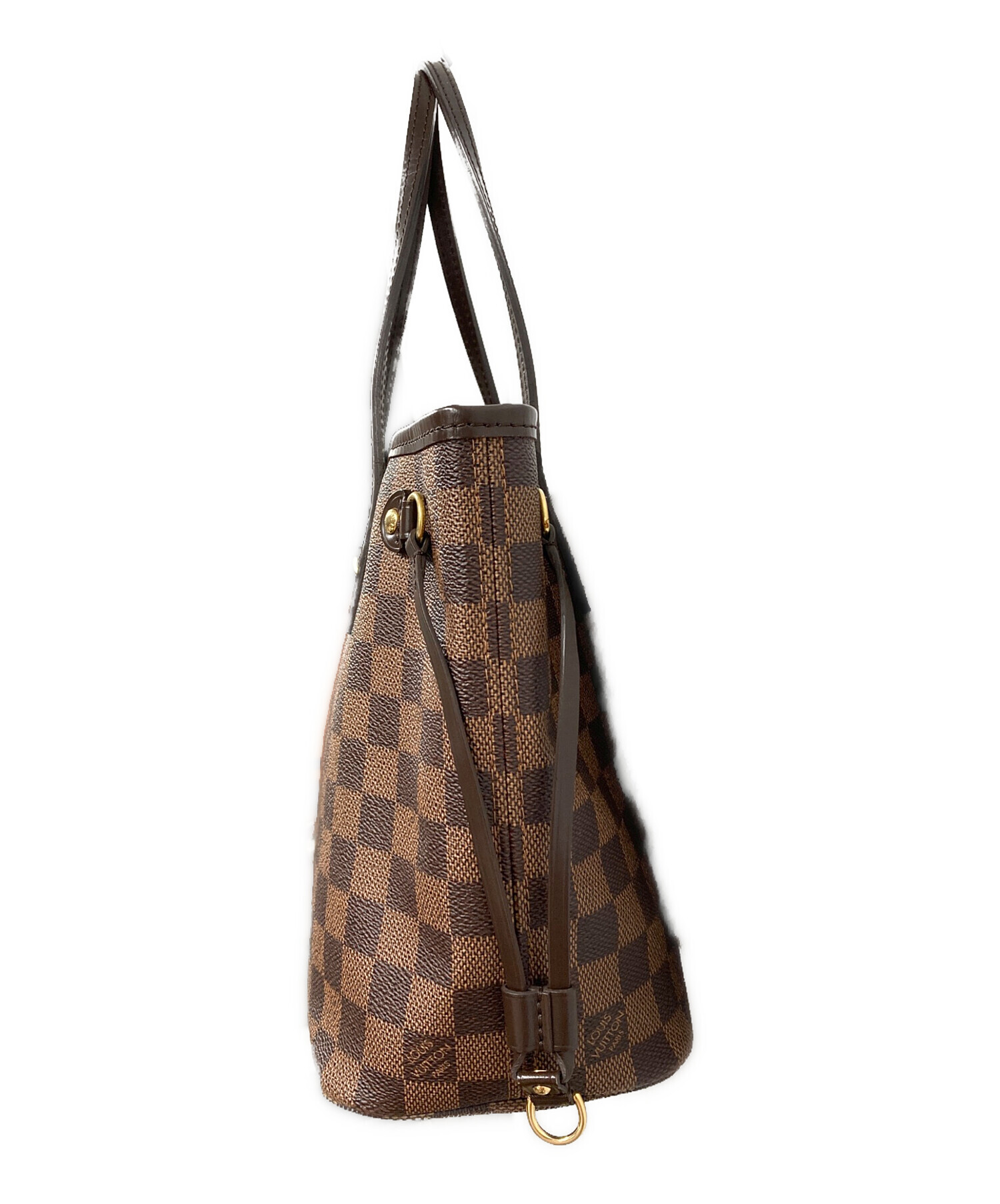 Louis Vuitton ダークブラウン トートバッグ 中古・古着通販】LOUIS VUITTON (ルイ ヴィトン) トートバッグ