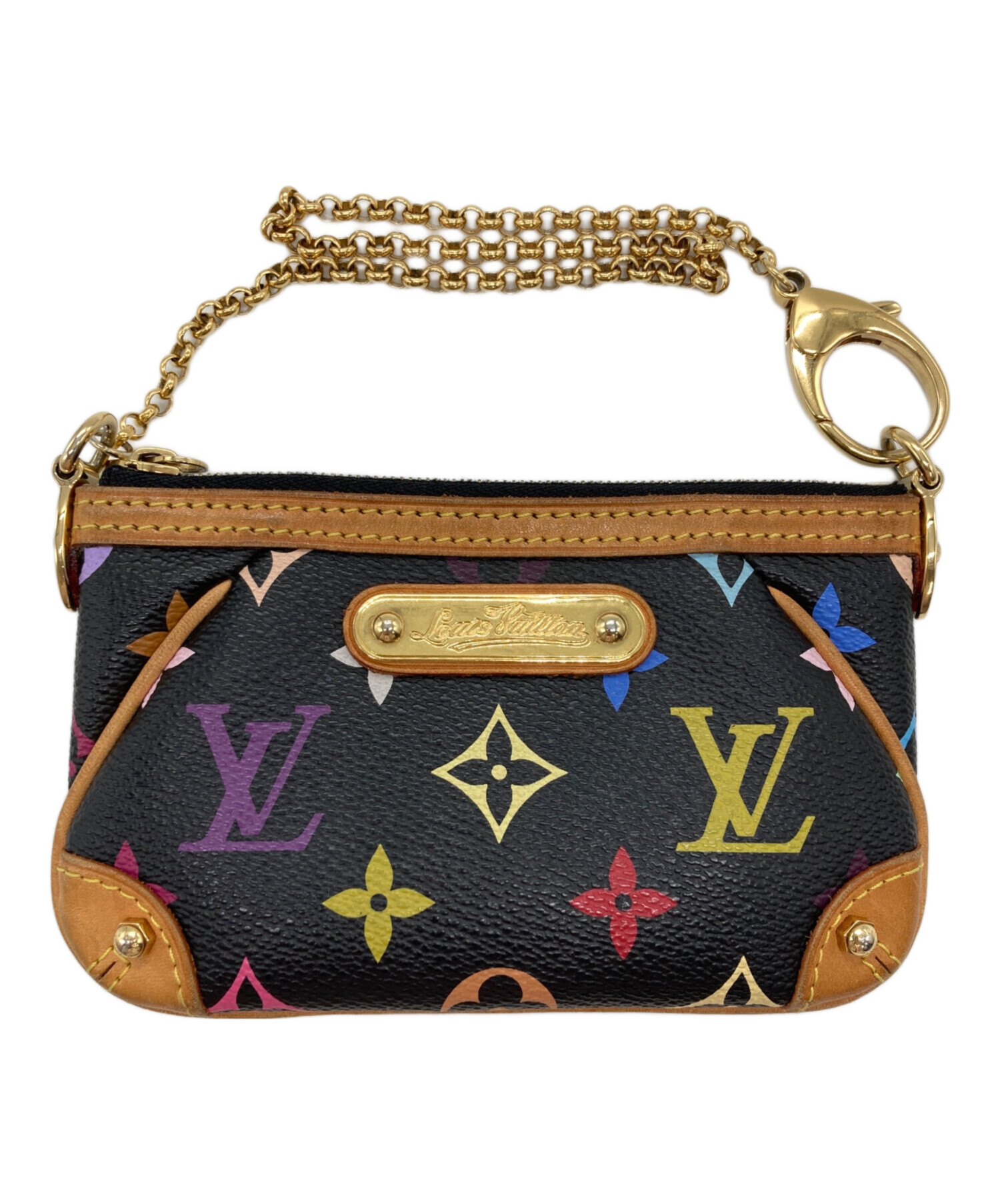 Louis Vuitton マルチカラー ポシェットミラMM アクセサリーポーチ 中古・古着通販】LOUIS VUITTON (ルイ ヴィトン) モノグラム・マルチ