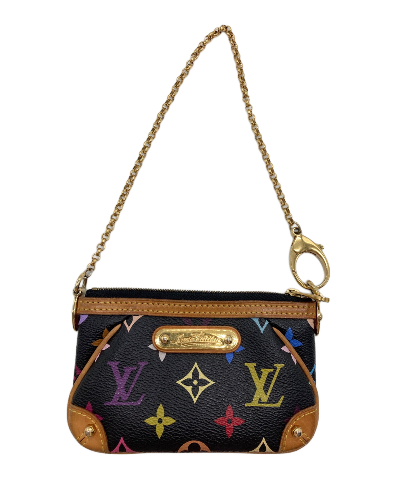 Louis Vuitton マルチカラー ポシェットミラMM アクセサリーポーチ 中古・古着通販】LOUIS VUITTON (ルイ ヴィトン) モノグラム・マルチ
