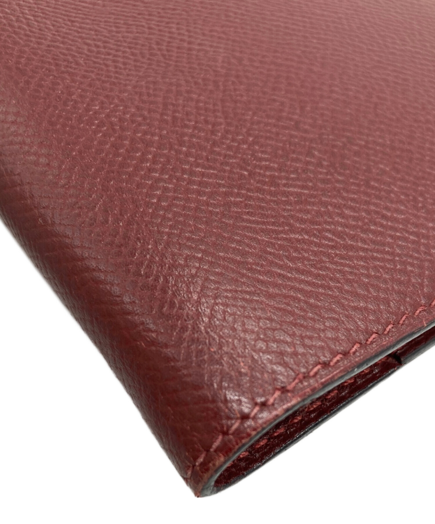 中古・古着通販】HERMES (エルメス) 手帳カバー ワインレッド