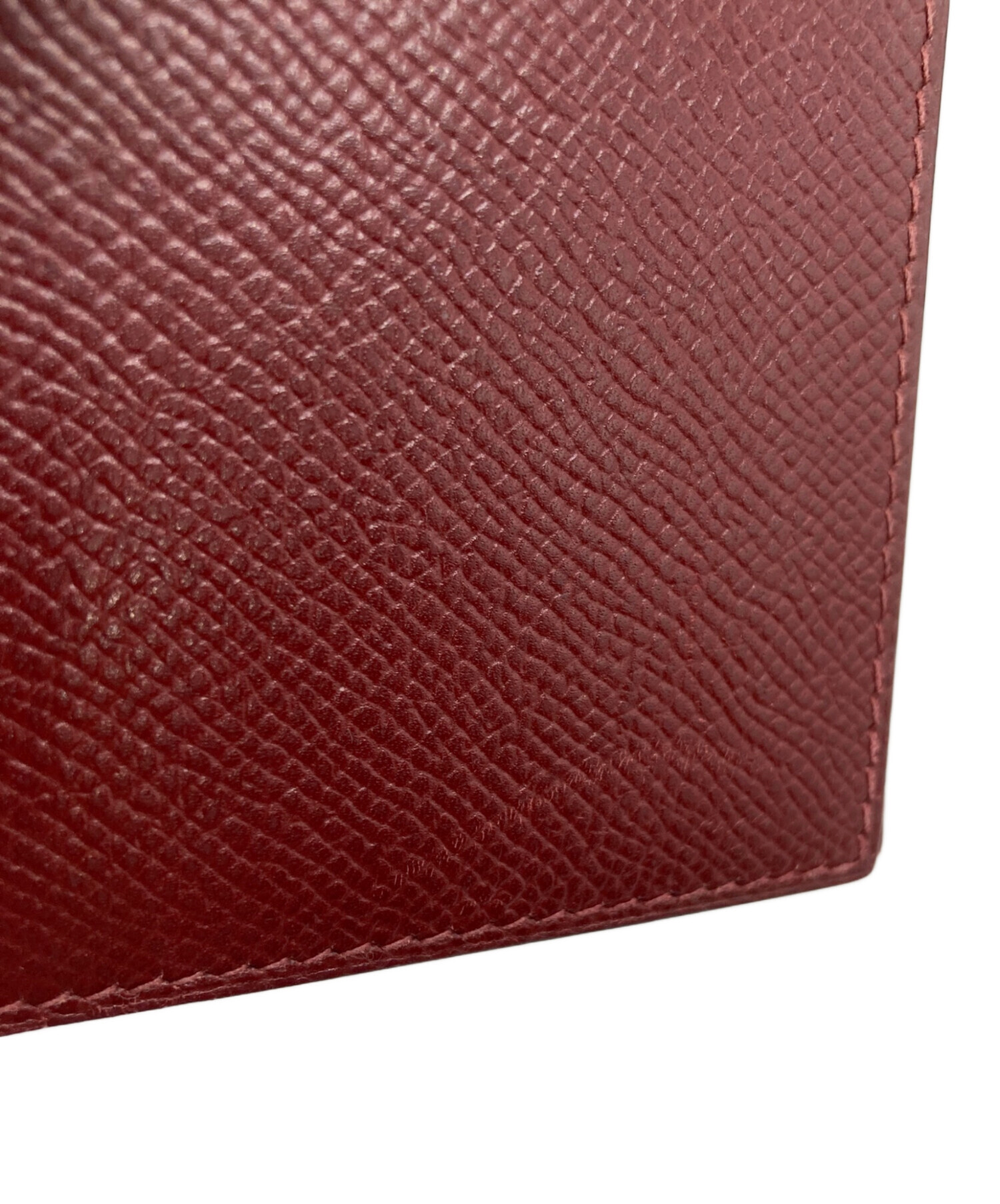中古・古着通販】HERMES (エルメス) 手帳カバー ワインレッド