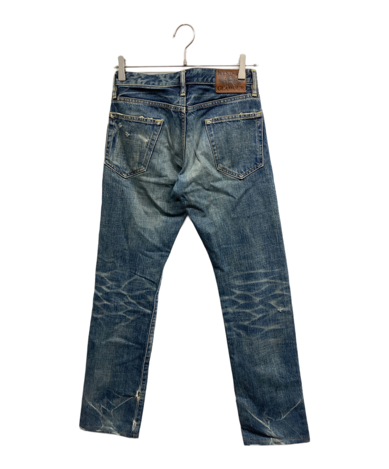 HYSTERIC GLAMOUR ダメージデニム 28インチ 中古・古着通販】Hysteric Glamour (ヒステリックグラマー) スタッズ