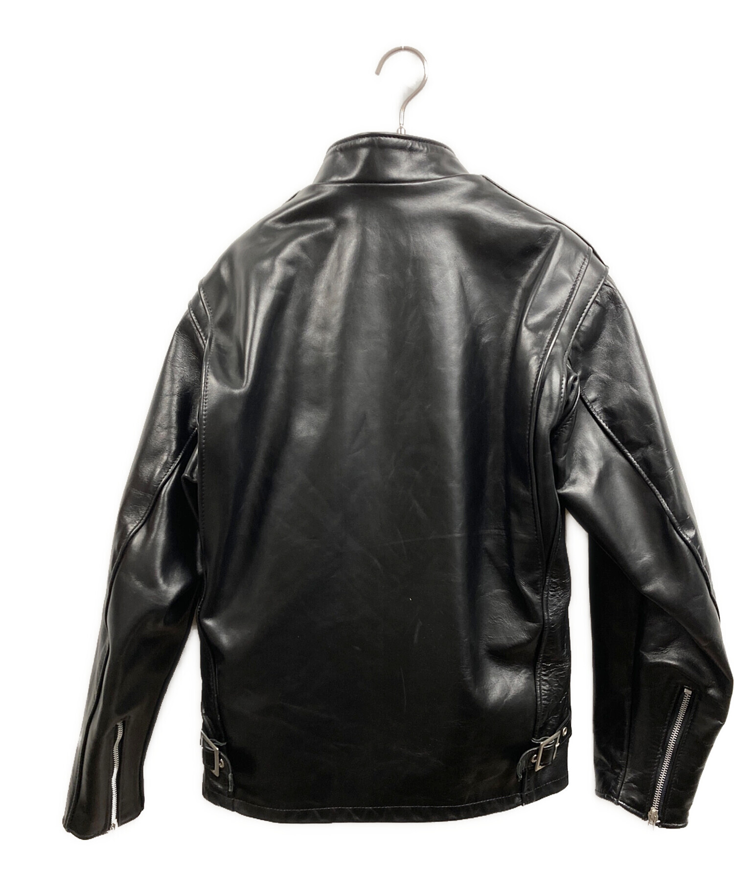 美品　schott ショット　シングルライダースジャケット　レザー38 ライナー 中古・古着通販】Schott (ショット) ライナー付シングルライダース