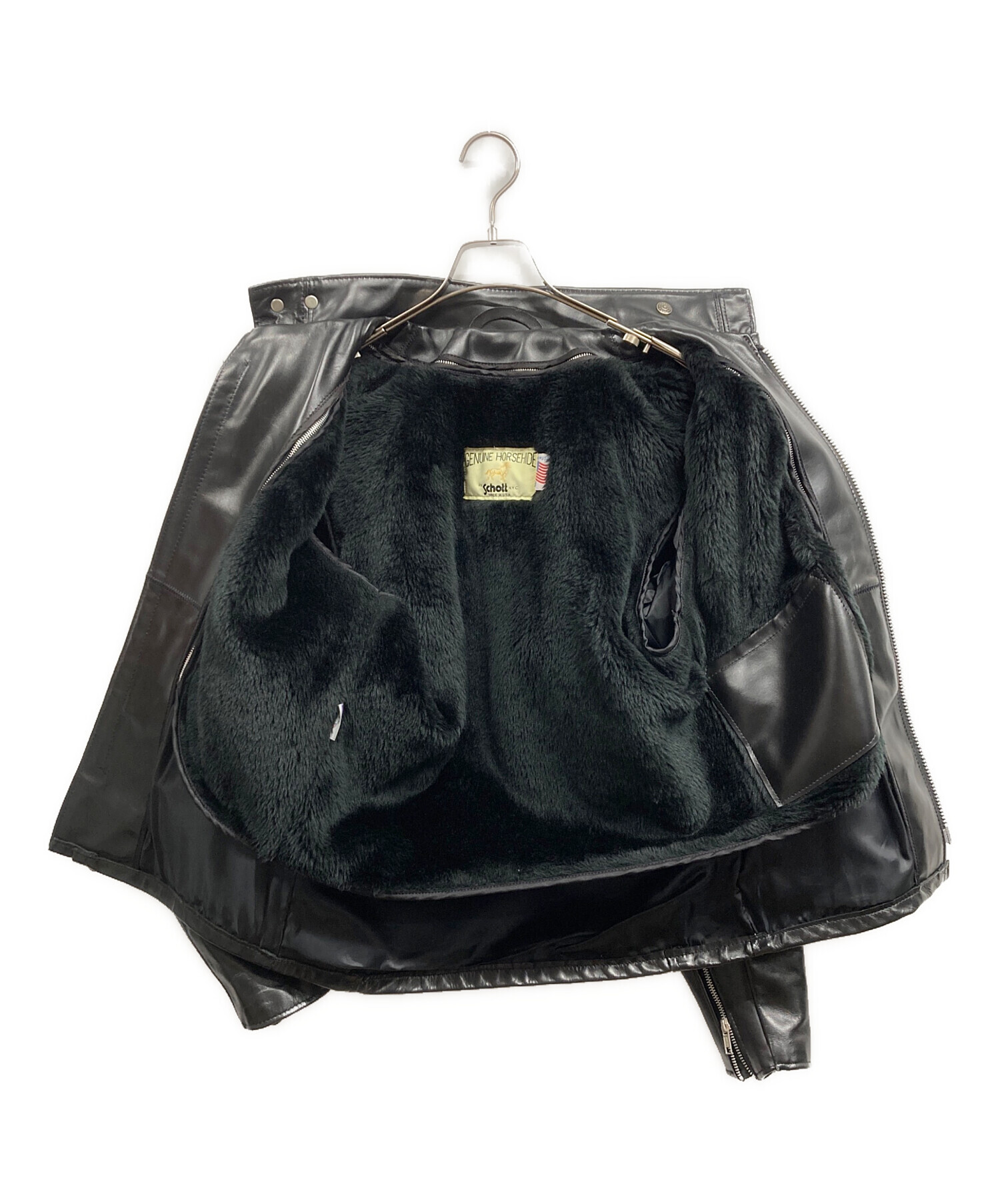 中古・古着通販】Schott (ショット) ライナー付シングルライダース