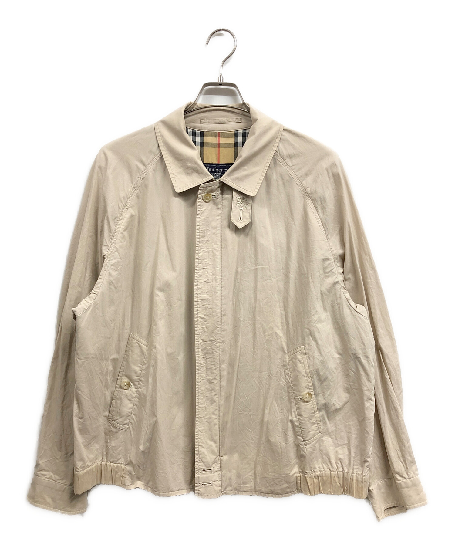 中古・古着通販】Burberry's (バーバリー) スイングトップ ベージュ