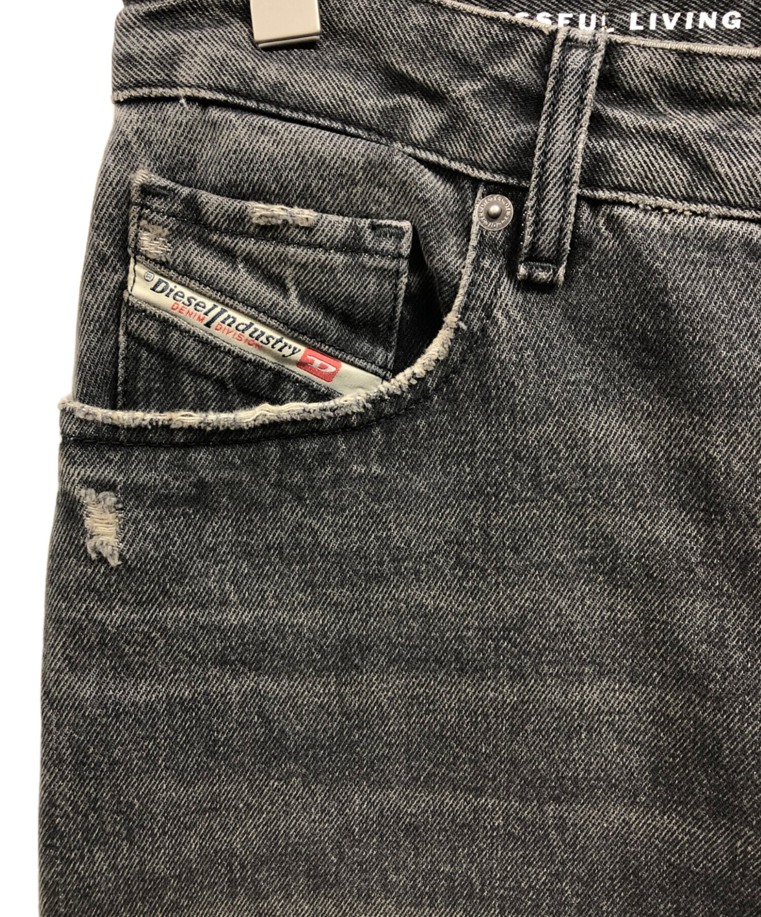 中古・古着通販】DIESEL (ディーゼル) 1999デニムパンツ ブラック 