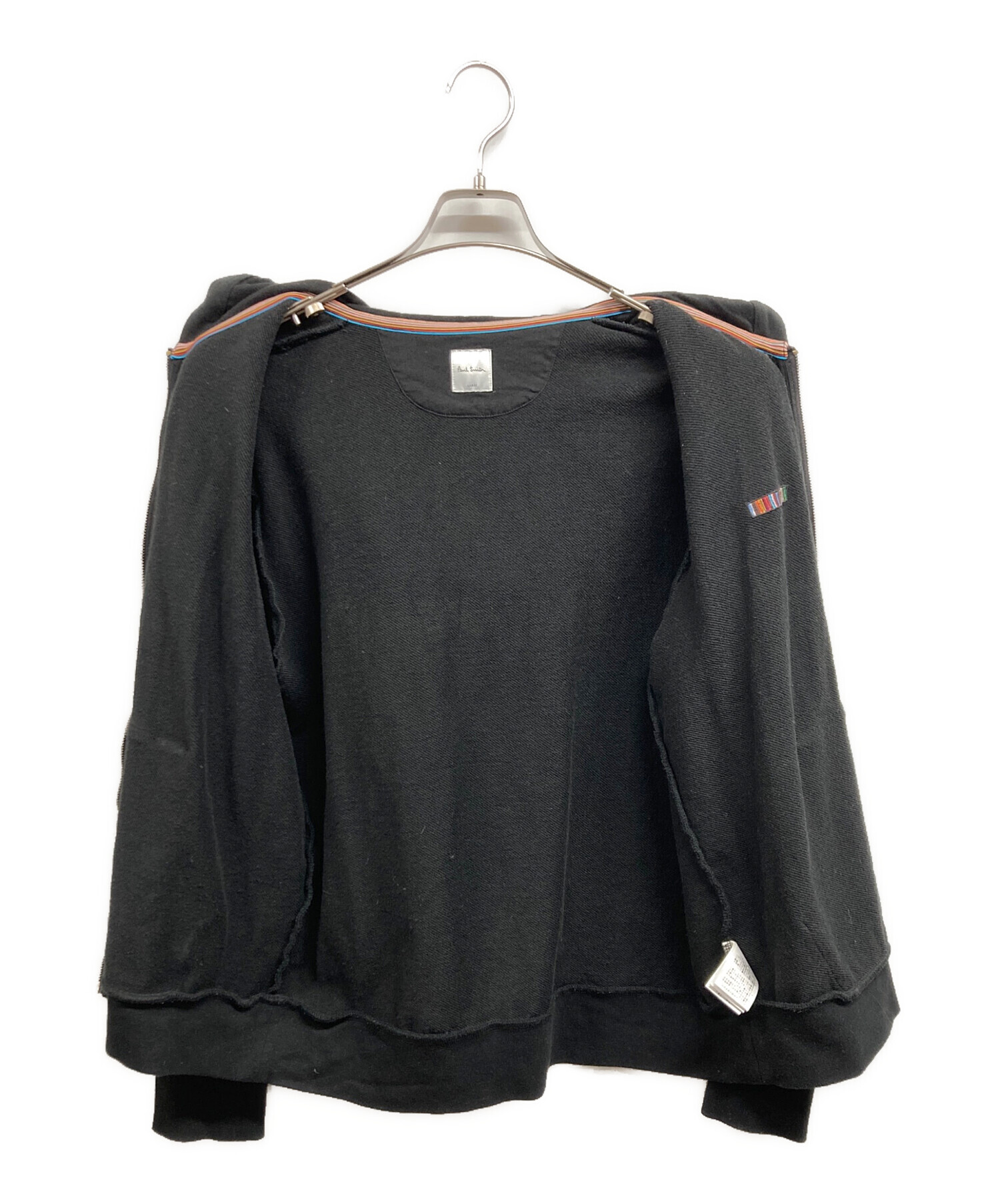 中古・古着通販】Paul Smith (ポールスミス) ジップパーカー ブラック