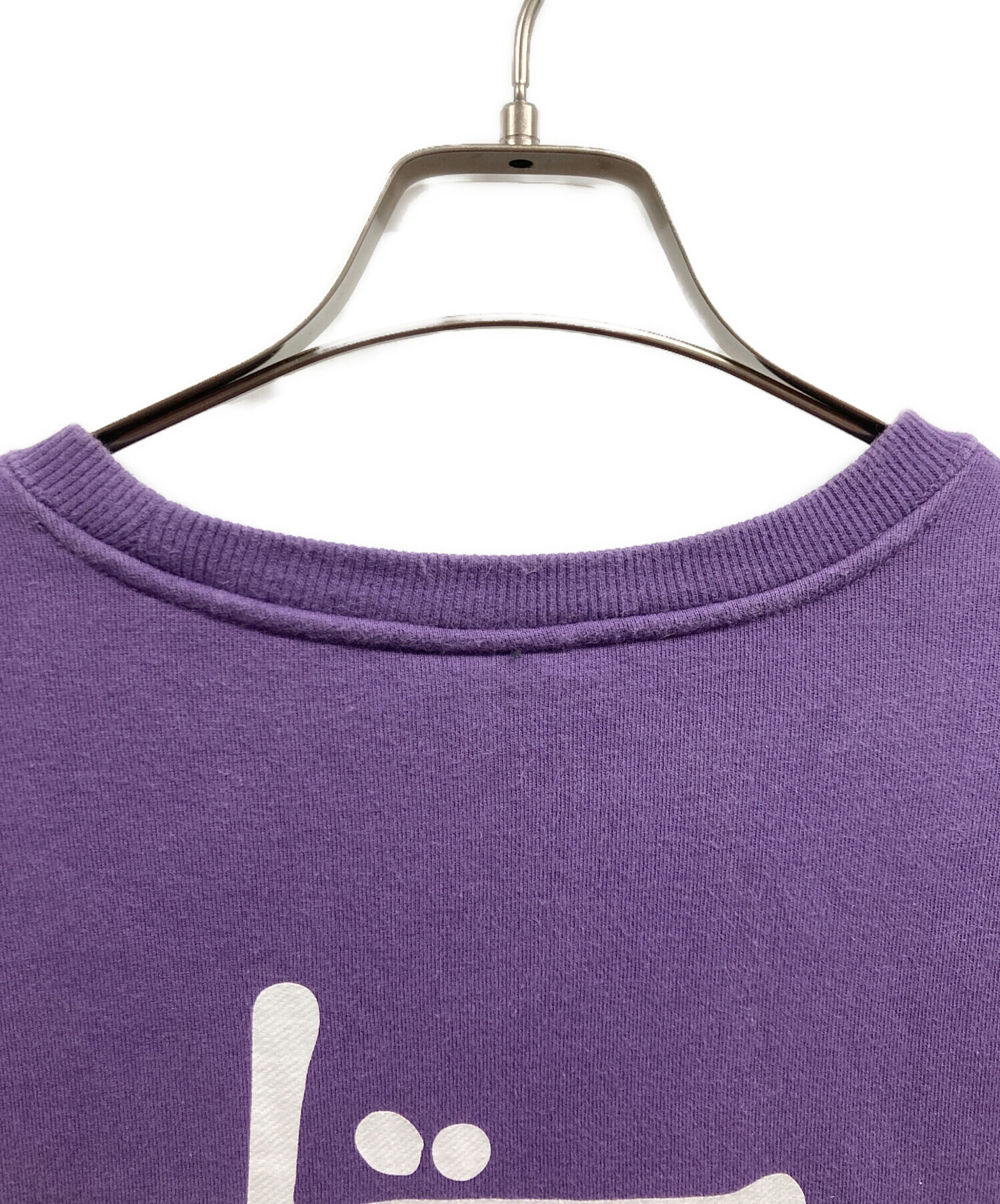中古・古着通販】stussy (ステューシー) ロゴスウェット パープル