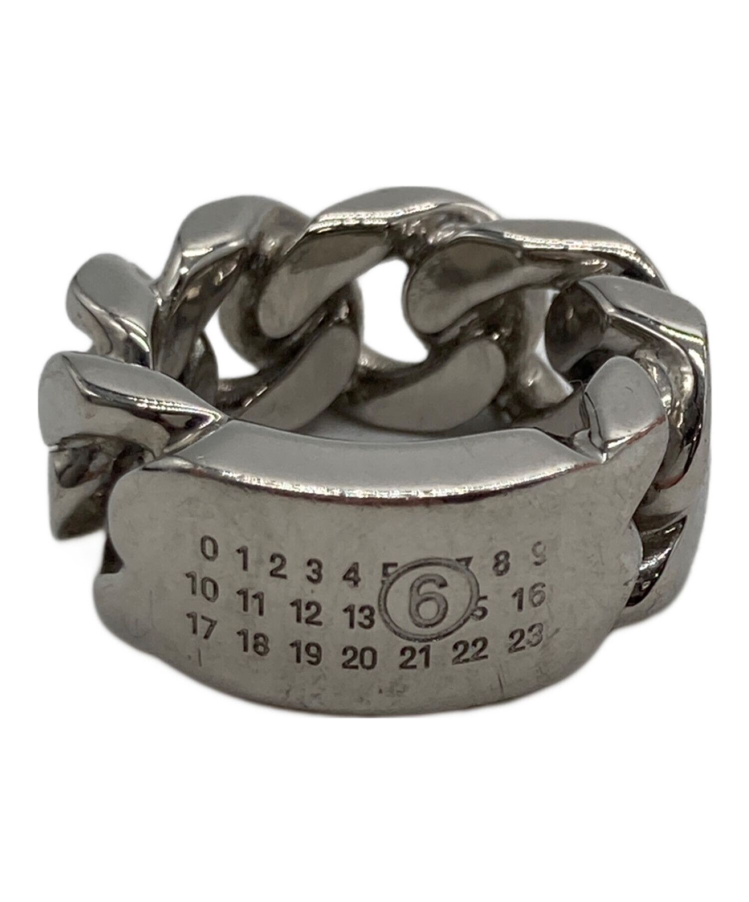 く*ぅ様 MM6 Maison Margiela ナンバリングロゴ プレート ネ 中古・古着通販】MM6 Maison Margiela (エムエムシックスメゾン