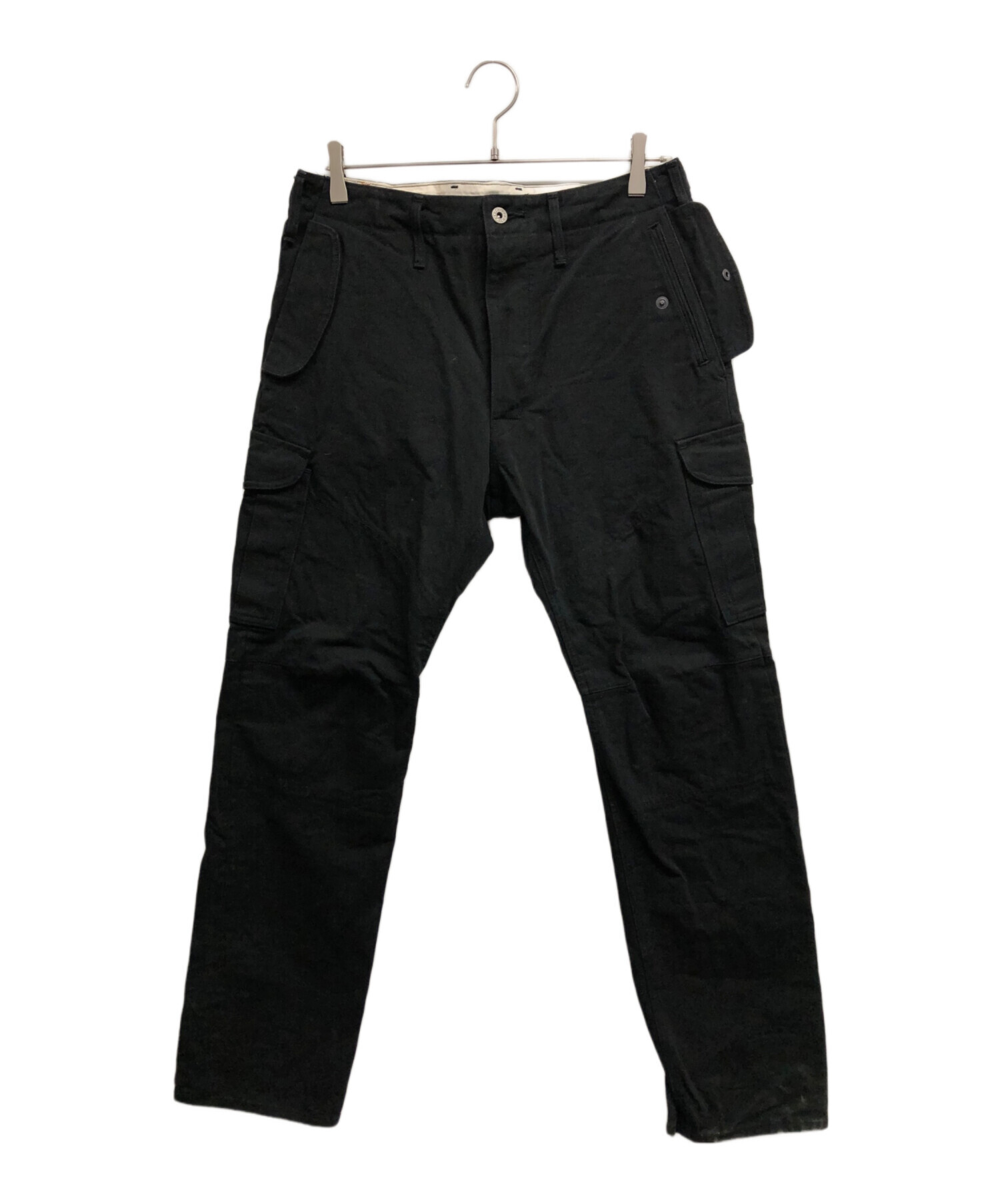 中古・古着通販】GERUGA (ゲルガ) CARGO PANTS -HEAVY CHINO- ブラック