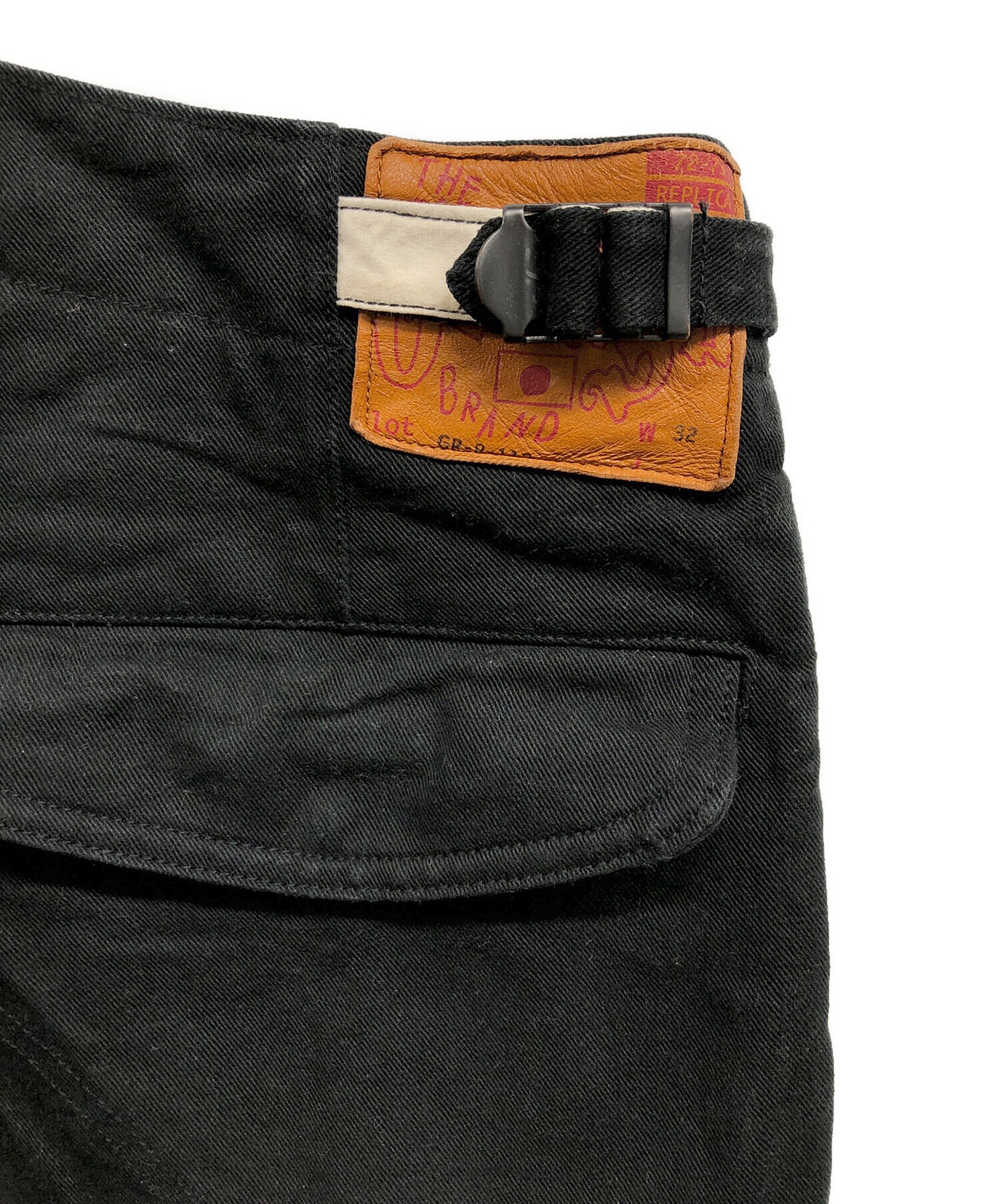 中古・古着通販】GERUGA (ゲルガ) CARGO PANTS -HEAVY CHINO- ブラック