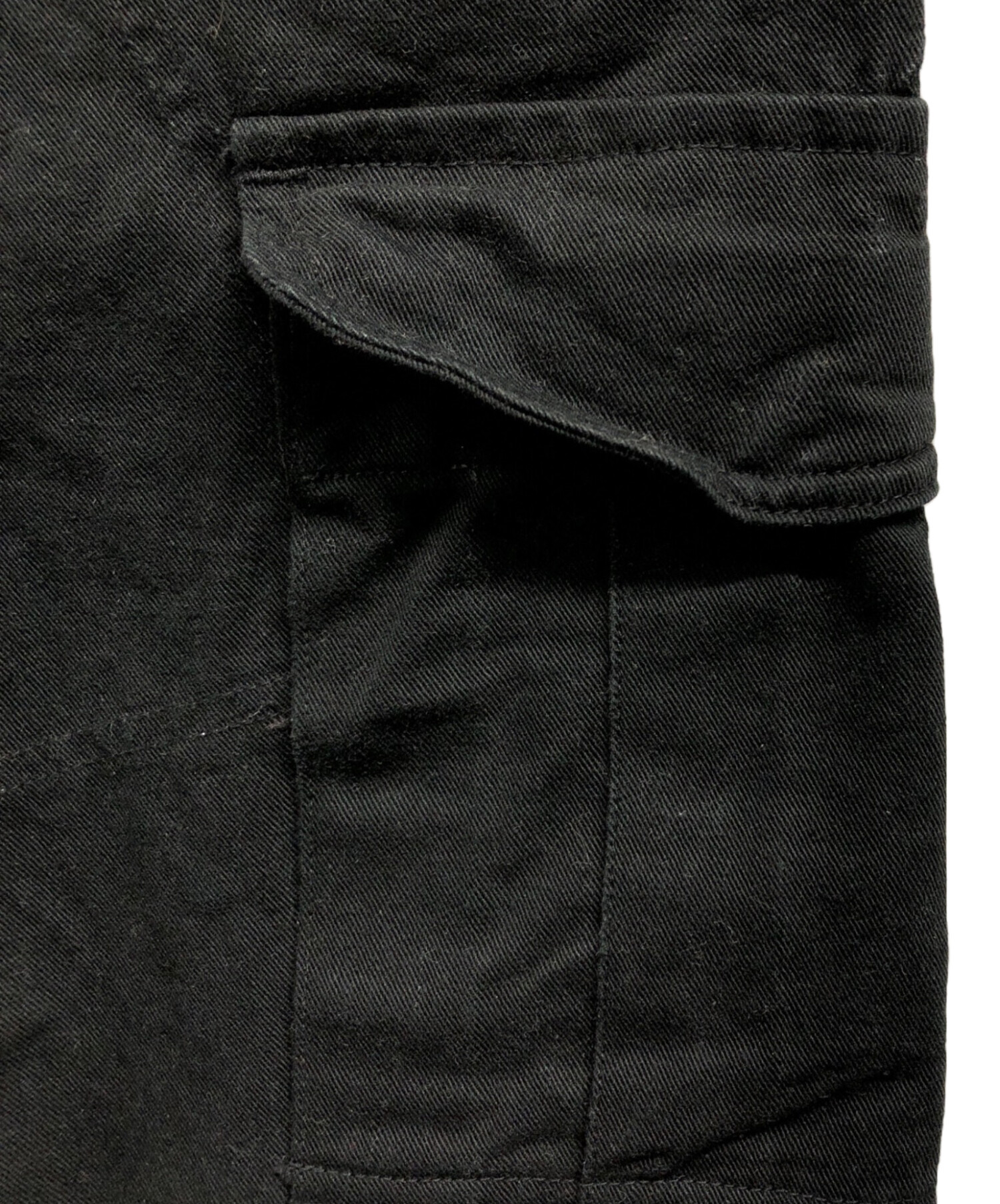 中古・古着通販】GERUGA (ゲルガ) CARGO PANTS -HEAVY CHINO- ブラック