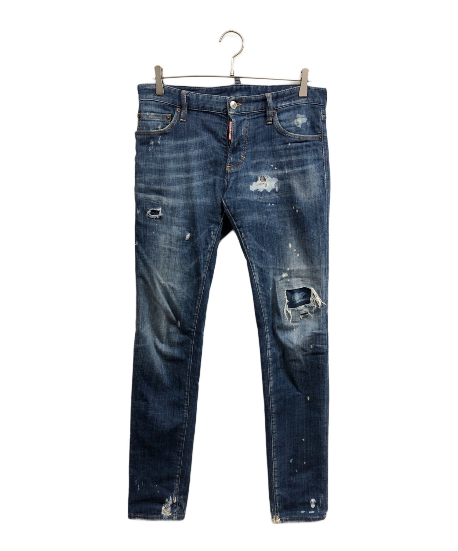 中古・古着通販】DSQUARED2 (ディースクエアード) ダメージスキニー