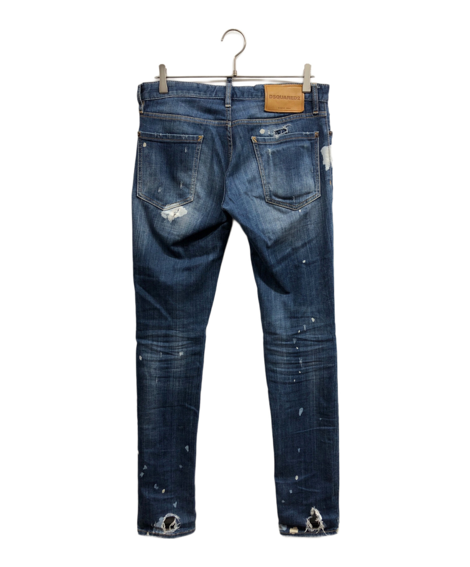中古・古着通販】DSQUARED2 (ディースクエアード) ダメージスキニー