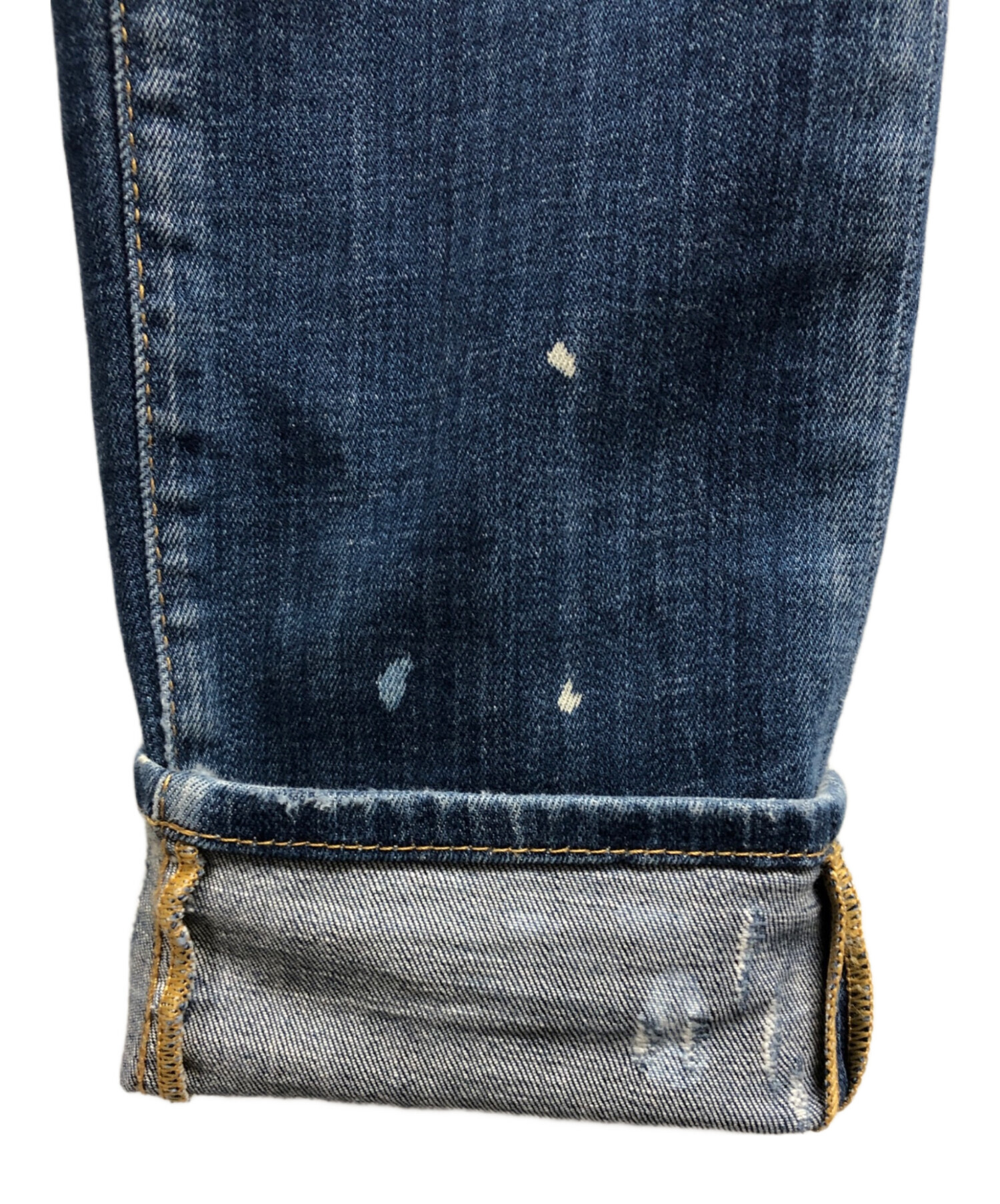 中古・古着通販】DSQUARED2 (ディースクエアード) ダメージスキニー
