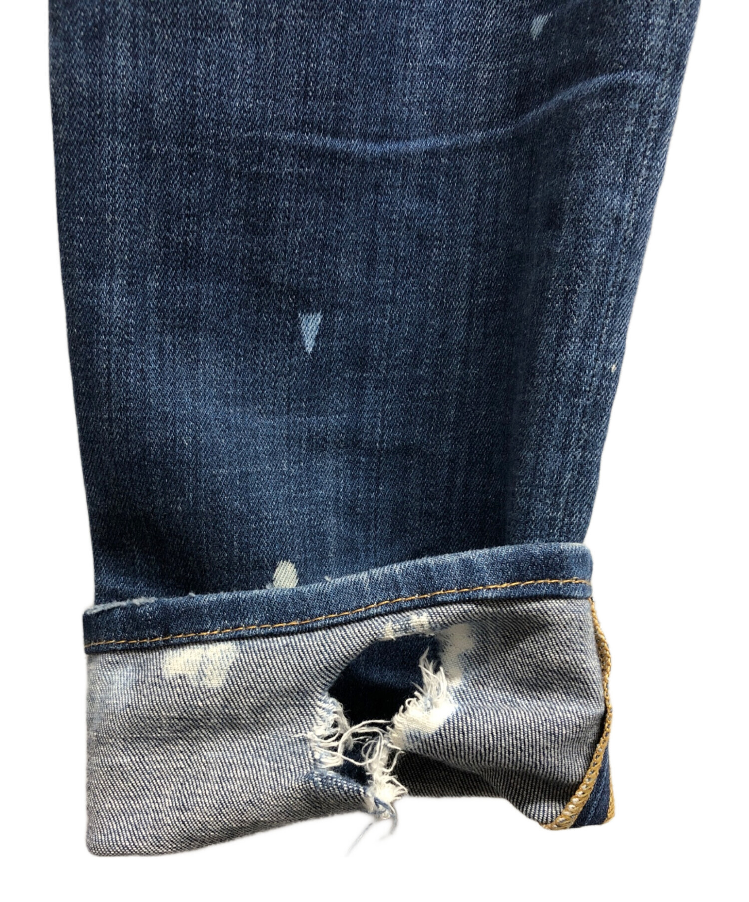 中古・古着通販】DSQUARED2 (ディースクエアード) ダメージスキニー