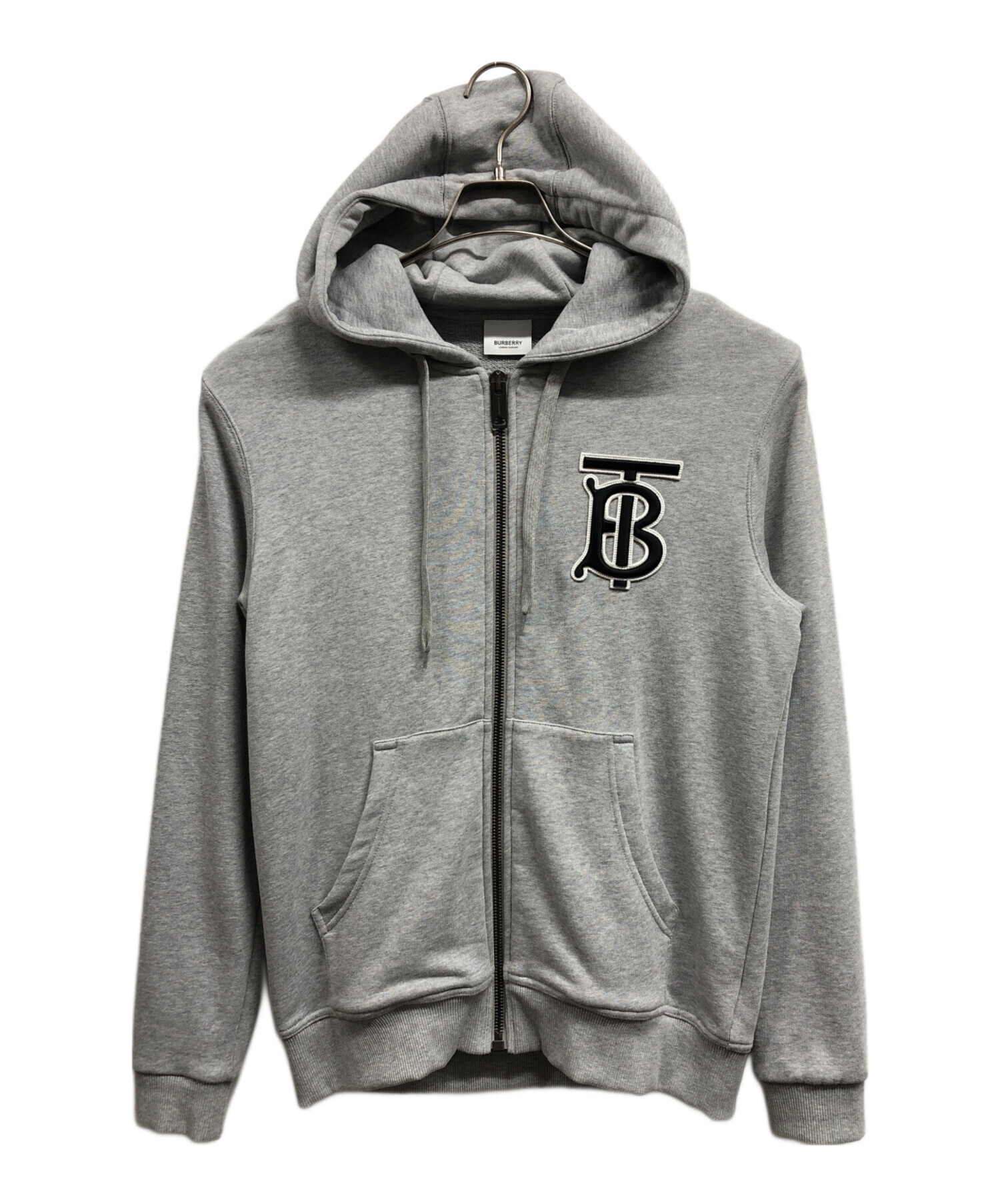 【大幅値下げ】BURBERRY ENGLAND パーカー グレー Mサイズ 中古・古着通販】BURBERRY LONDON (バーバリーロンドン) モノグラム