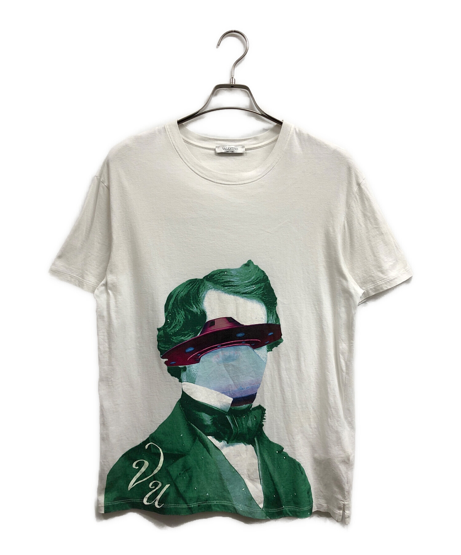 中古・古着通販】VALENTINO (ヴァレンティノ) FACE UFO PRINT TEE 