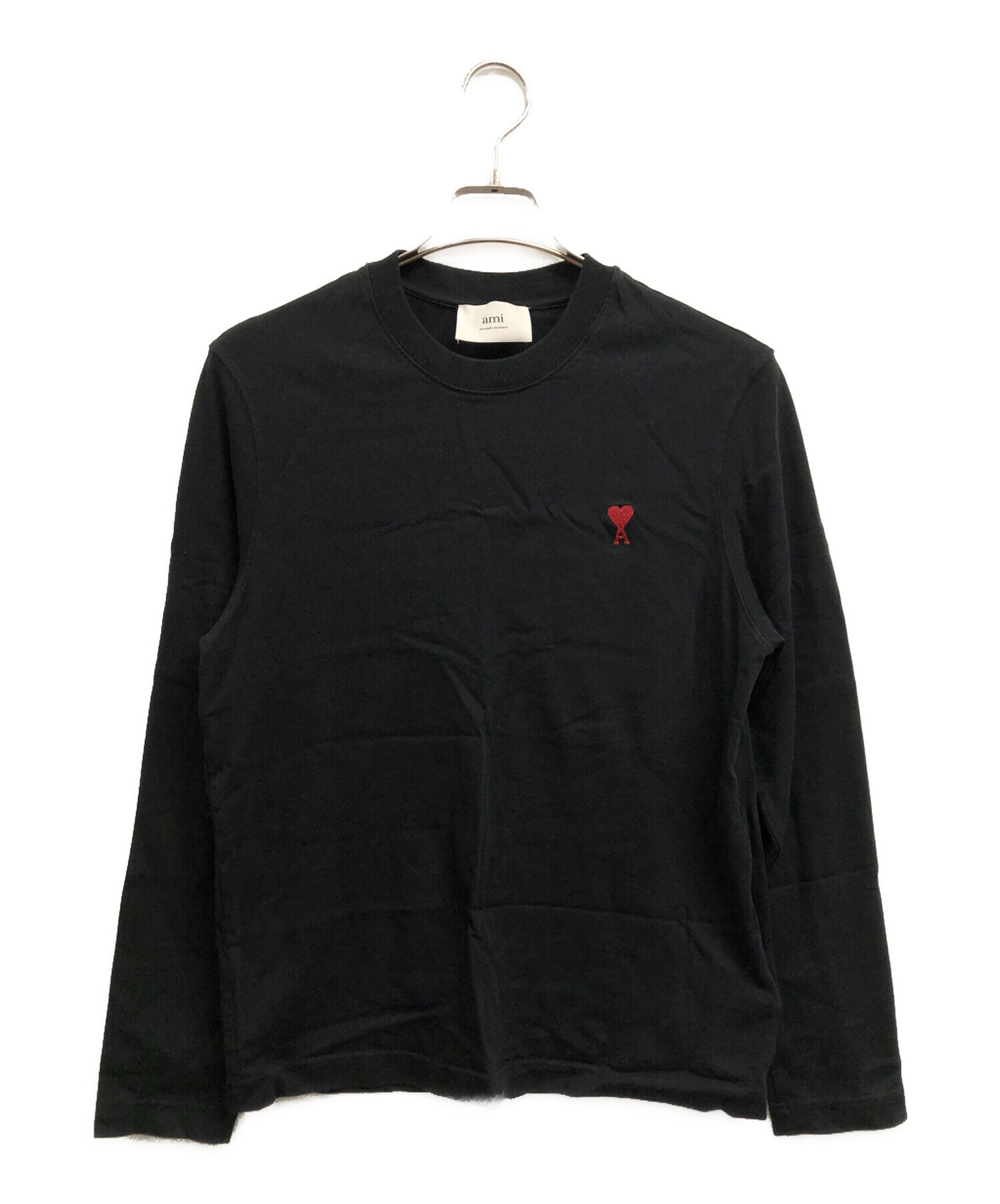 中古・古着通販】AMI PARIS (アミ パリス) ブラック オーガニック 