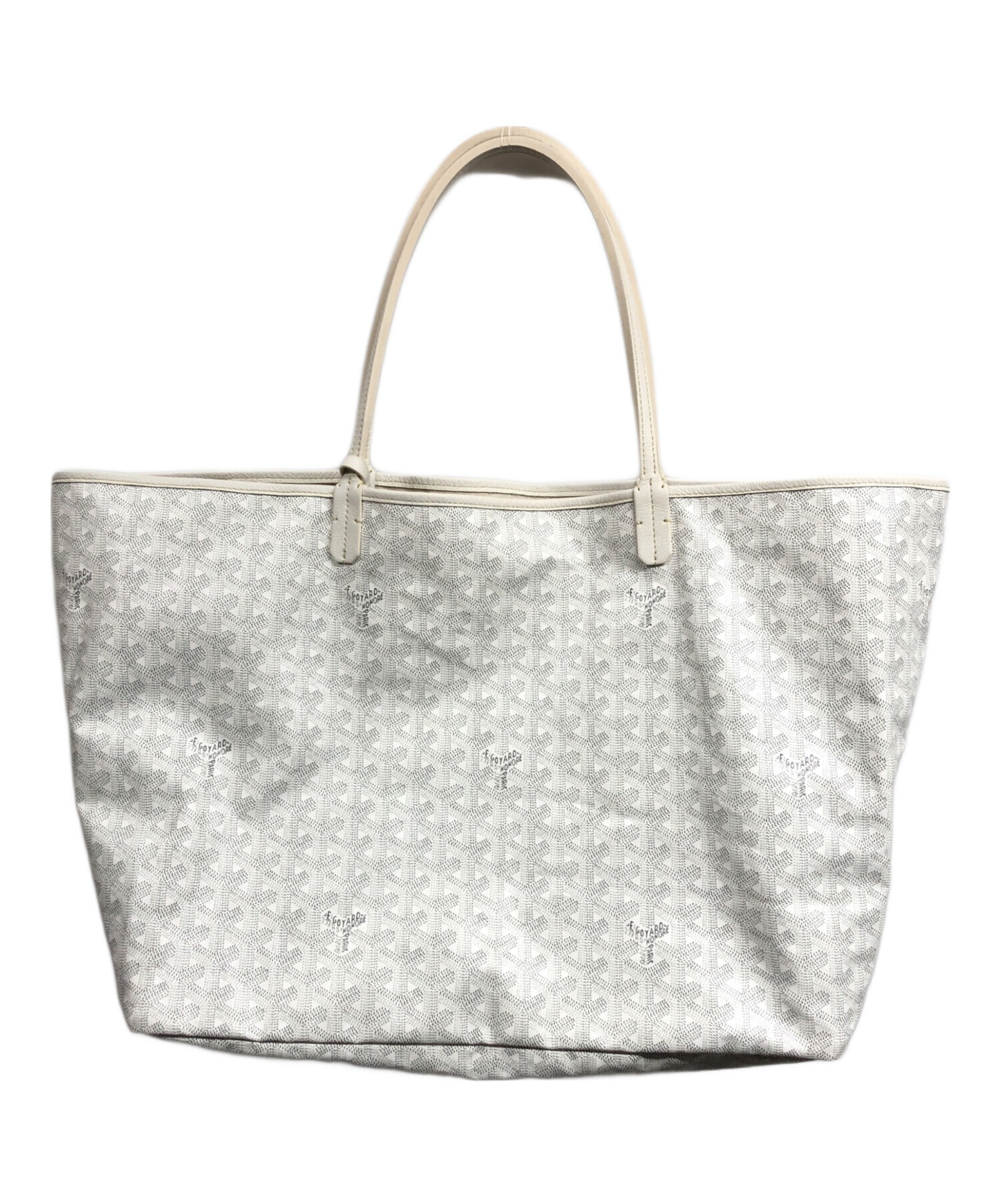 中古・古着通販】GOYARD (ゴヤール) サンルイPM トートバッグ ホワイト