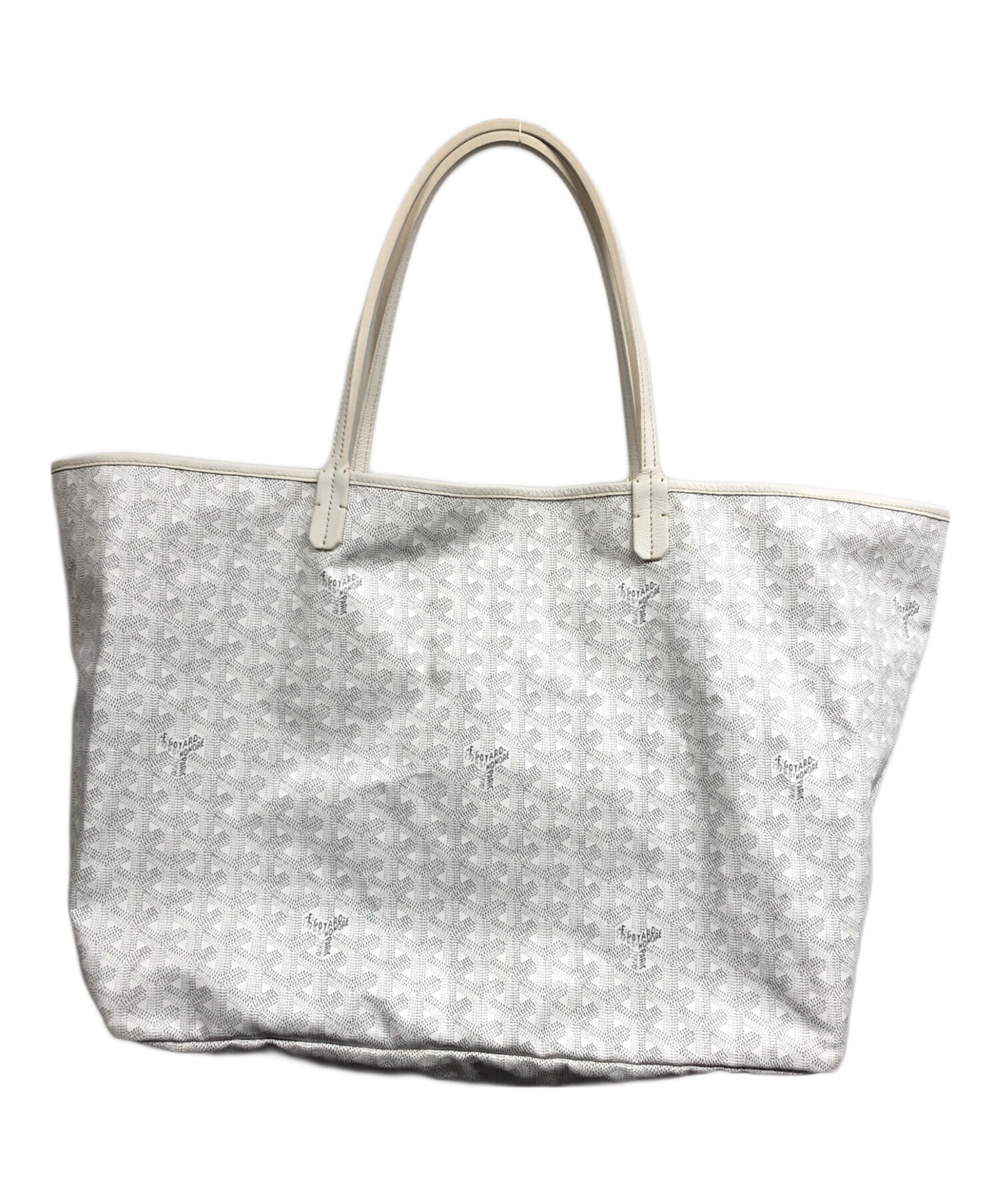 中古・古着通販】GOYARD (ゴヤール) サンルイPM トートバッグ ホワイト