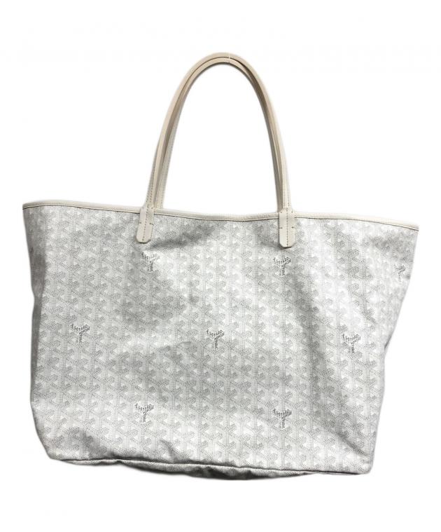 中古・古着通販】GOYARD (ゴヤール) サンルイPM トートバッグ ホワイト