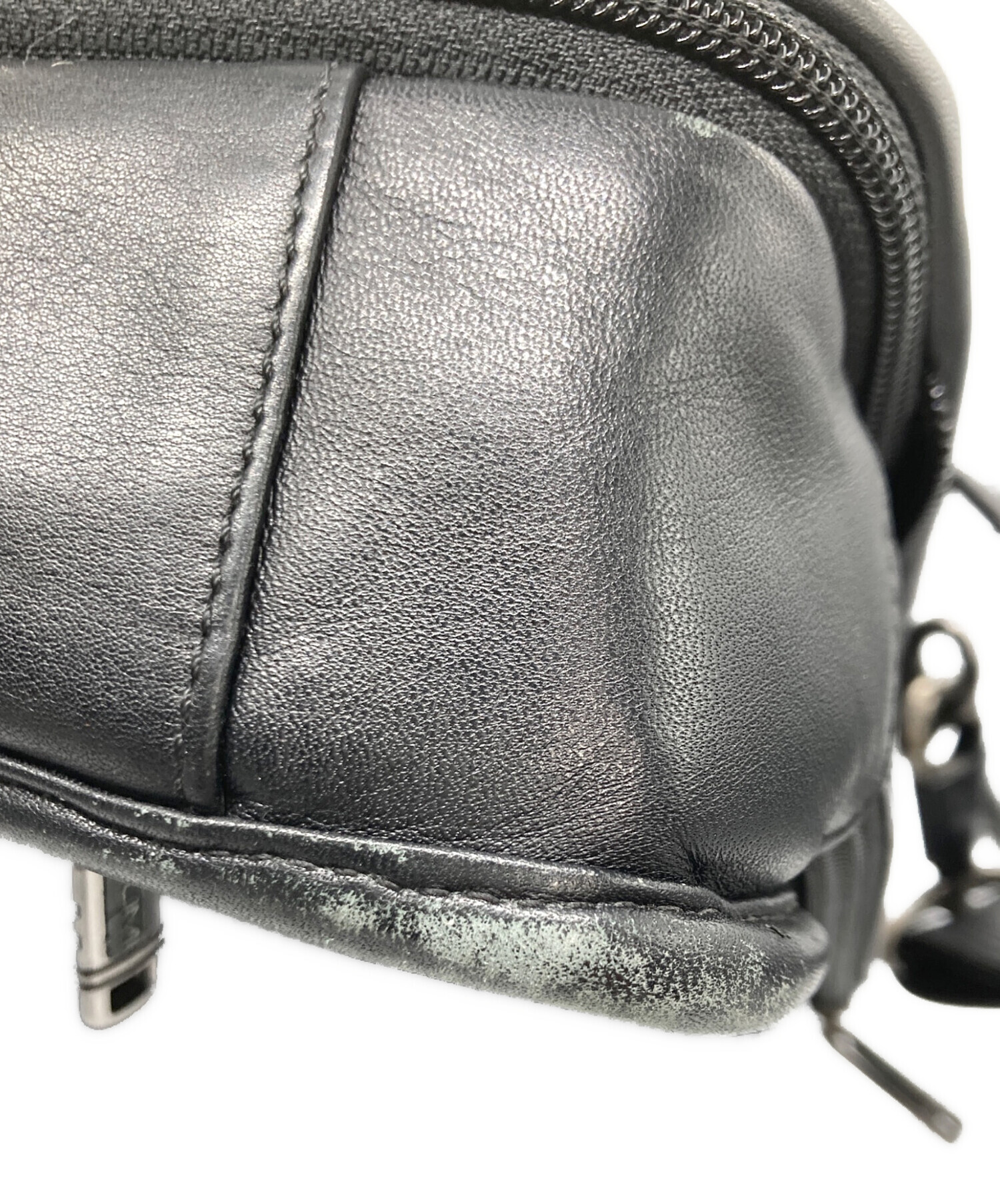 中古・古着通販】TUMI (トゥミ) レザーオーガナイザー 2wayバッグ