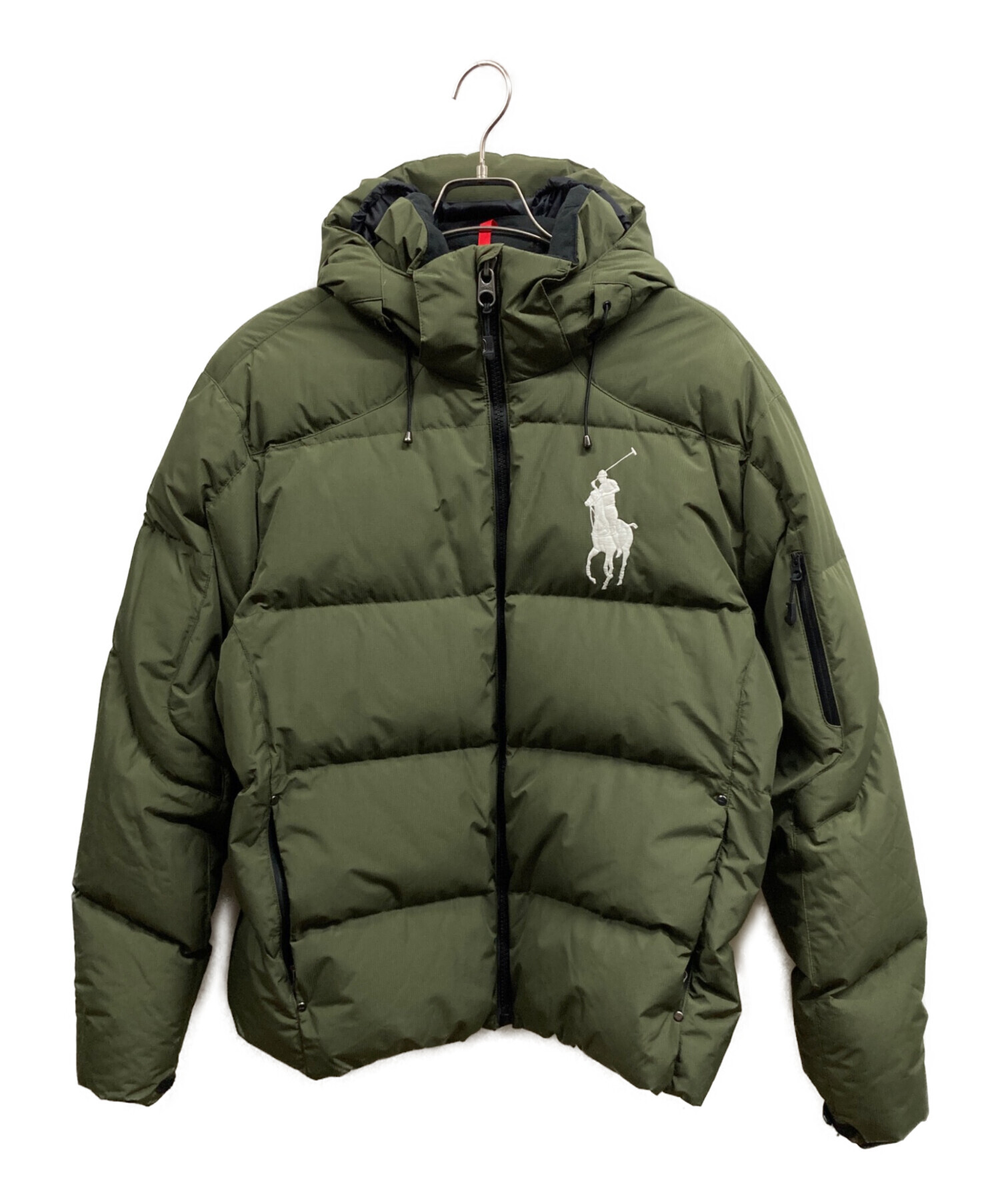 ななこです。 RALPH LAURENダウンジャケット ホワイト/グリーン 中古・古着通販】POLO RALPH LAUREN (ポロ・ラルフローレン) ダウン