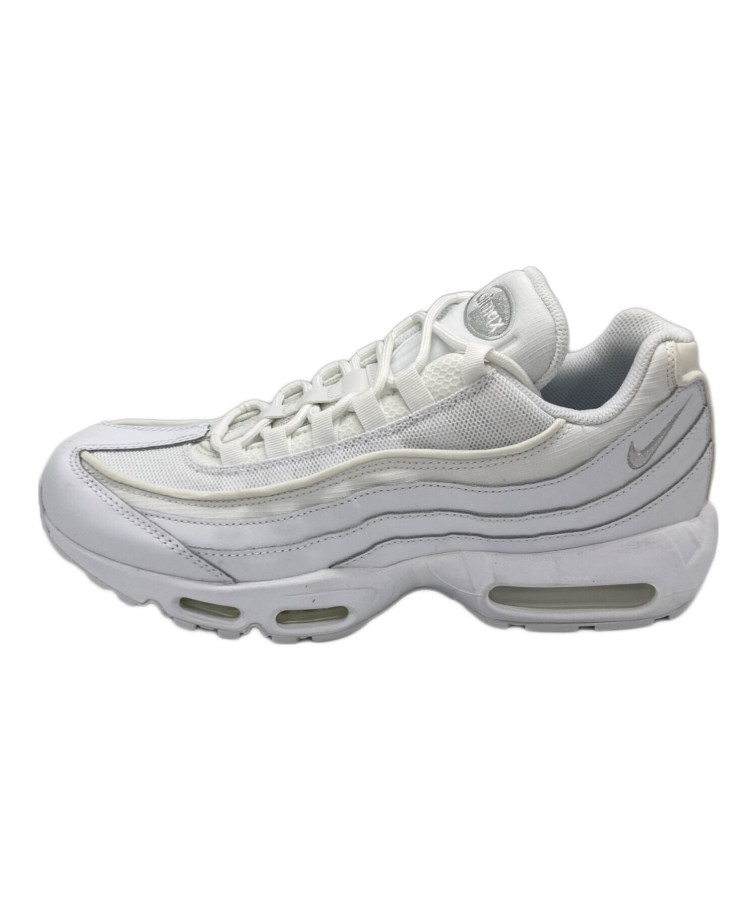 中古・古着通販】NIKE (ナイキ) AIR MAX 95 ESSENTIAL ホワイト サイズ 