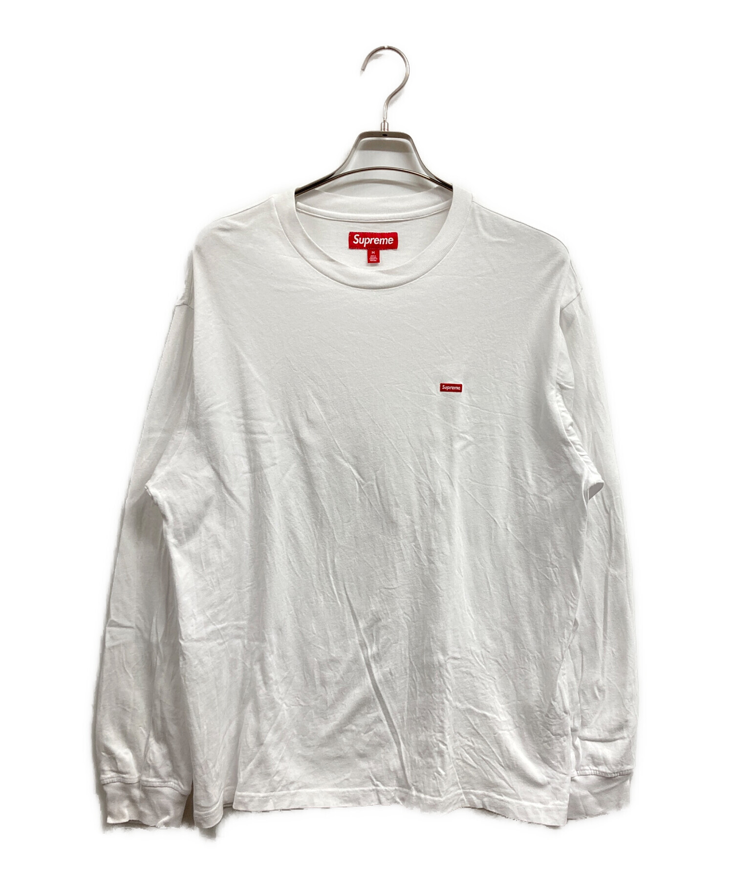 中古・古着通販】Supreme (シュプリーム) small Box L/S Tee ホワイト 