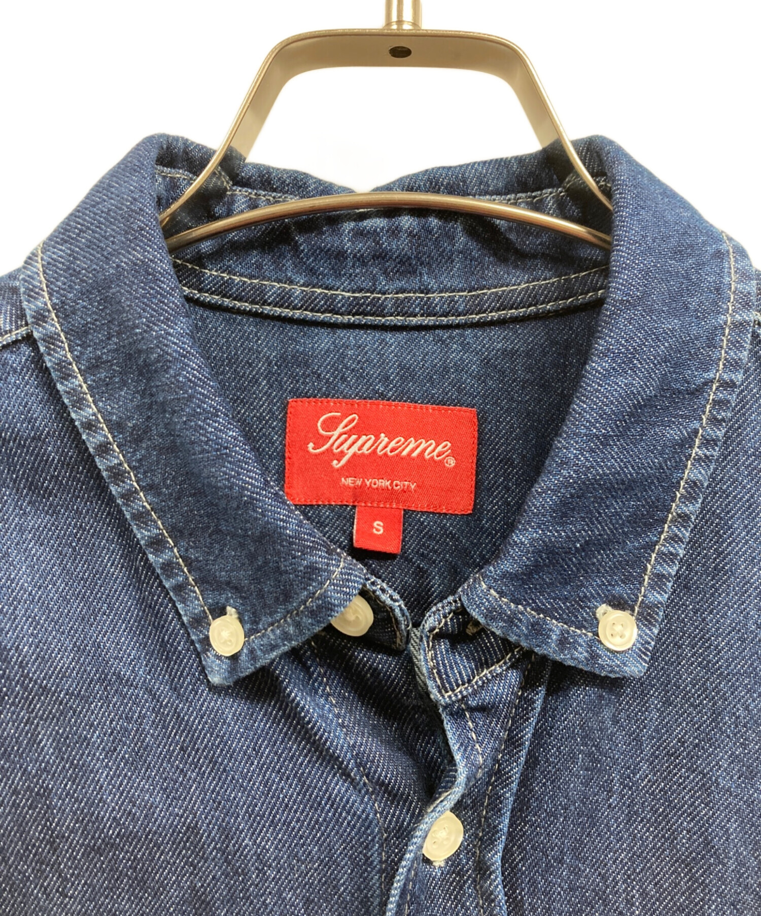 中古・古着通販】Supreme (シュプリーム) Small Box Denim Shirt