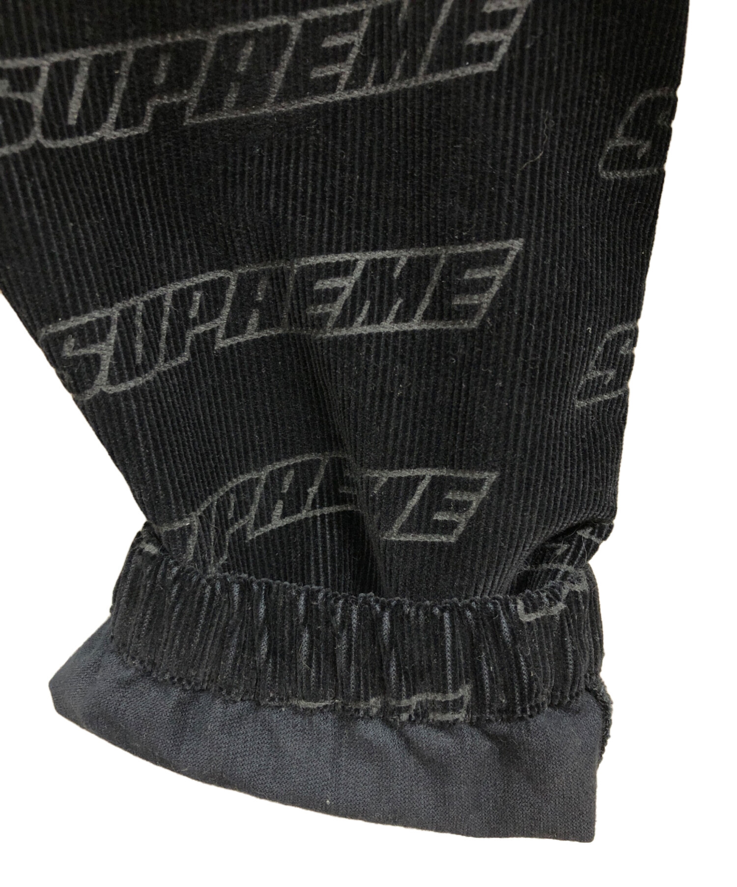 マイメロディ様 supreme シュプリーム18ss コーデュラテープロゴウエス 中古・古着通販】Supreme (シュプリーム) 18SS Debossed Logo Corduroy