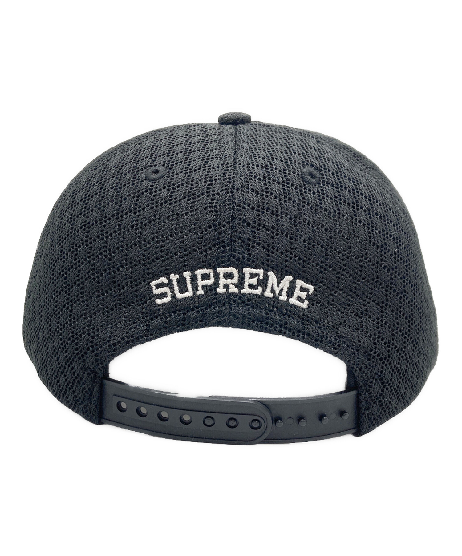SUPREME air mesh 6panel キャップ　黒 中古・古着通販】Supreme (シュプリーム) Classic Logo Air Mesh