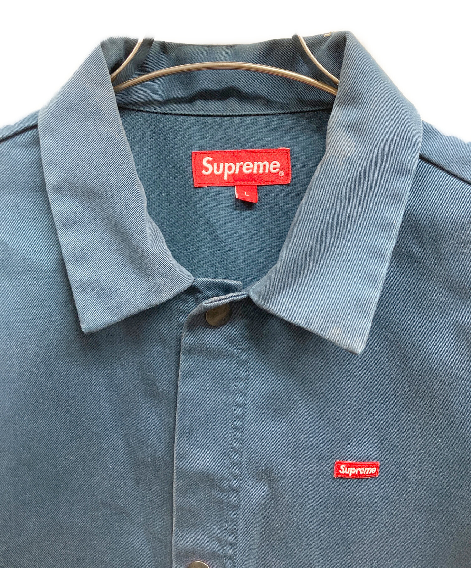 中古・古着通販】Supreme (シュプリーム) shop jacket ネイビー サイズ