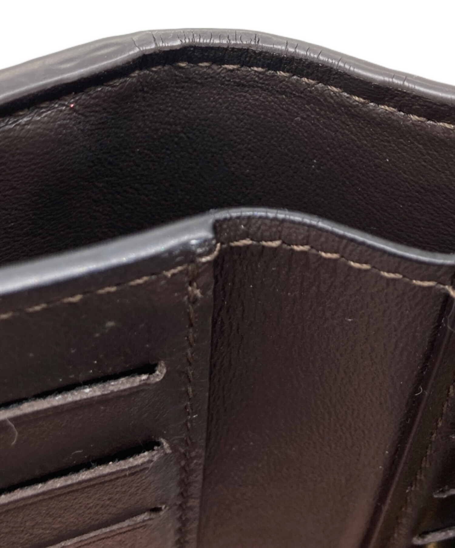 LOUIS VUITTON ルイ・ヴィトン/ポルトフォイユ・カプシーヌ/黒/ベージュ/赤/M62133/MI4***/ABランク/92【中古】 LOUIS VUITTON（ルイ・ヴィトン） ルイヴィトン財布 新作 レディース