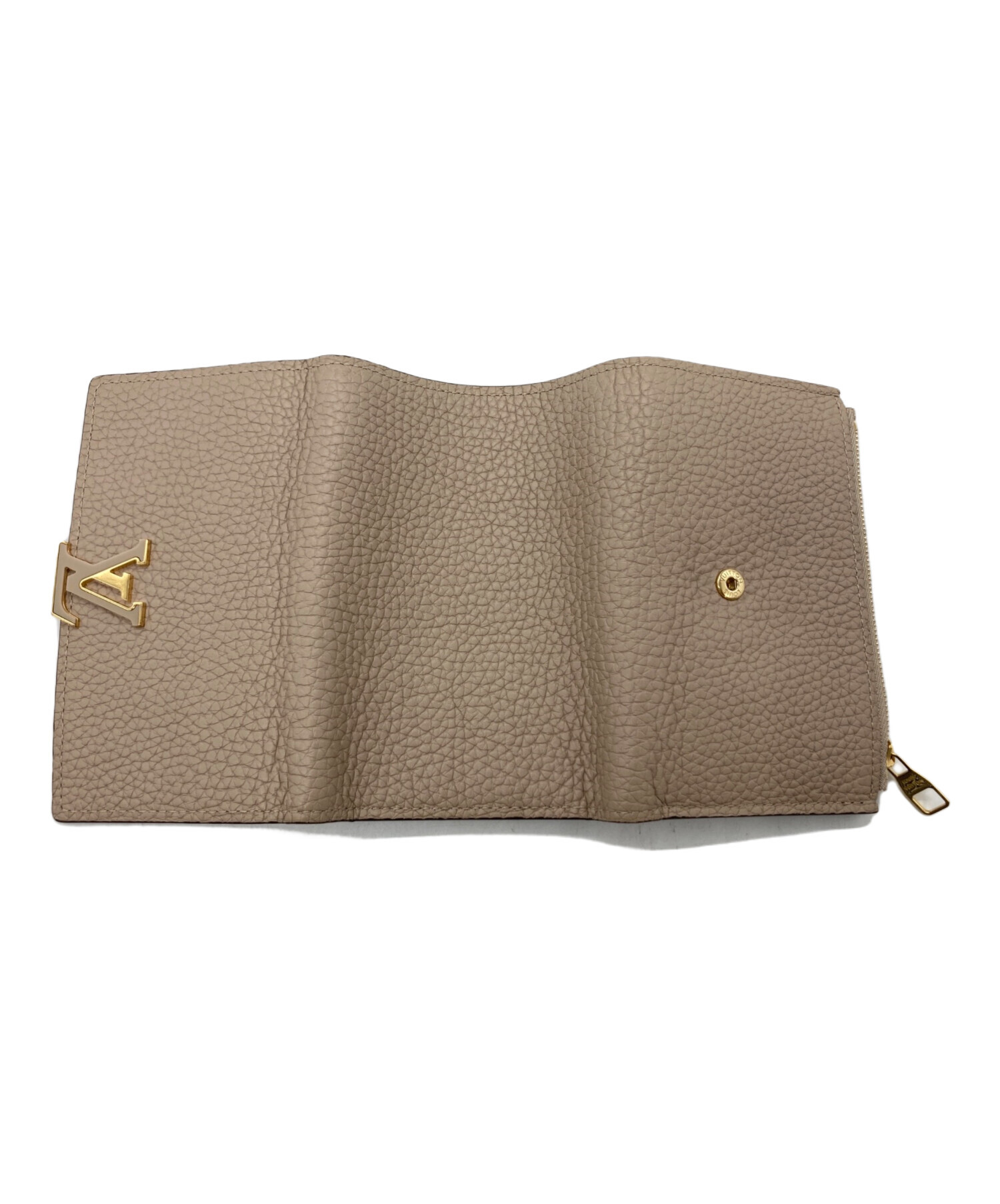 LOUIS VUITTON ルイ・ヴィトン/ポルトフォイユカプシーヌコンパクトウォレット/M62156/RFI*/Aランク/92【中古】 LOUIS VUITTON（ルイ・ヴィトン） ルイ・ヴィトン/ポルトフォイユ