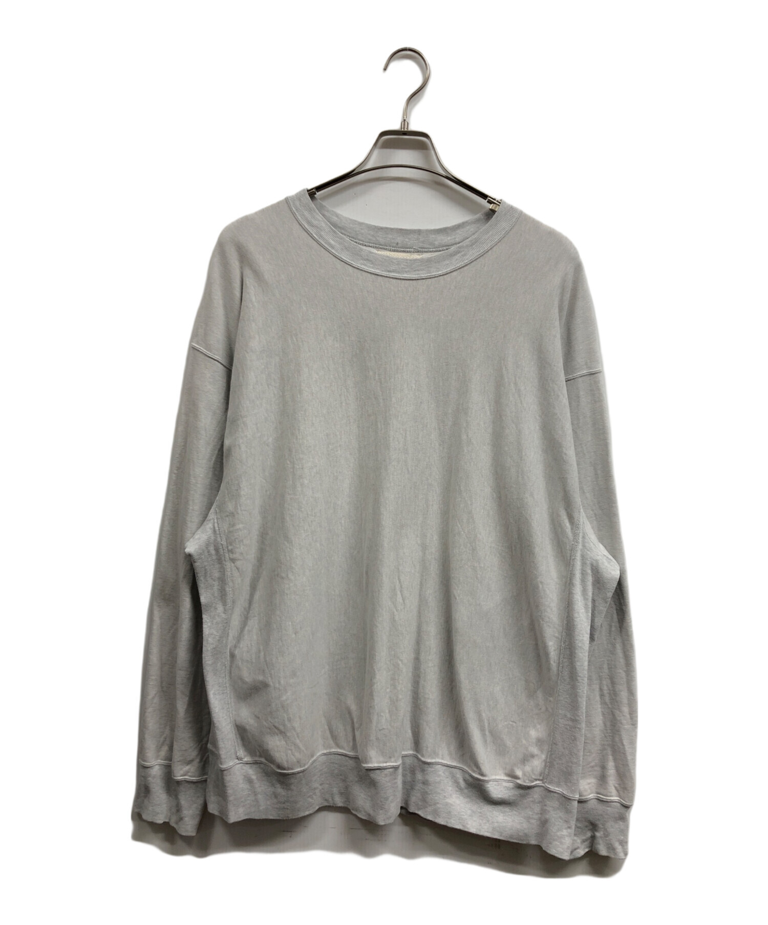 中古・古着通販】blurhms (ブラームス) Light Sweat Crew-neck P O