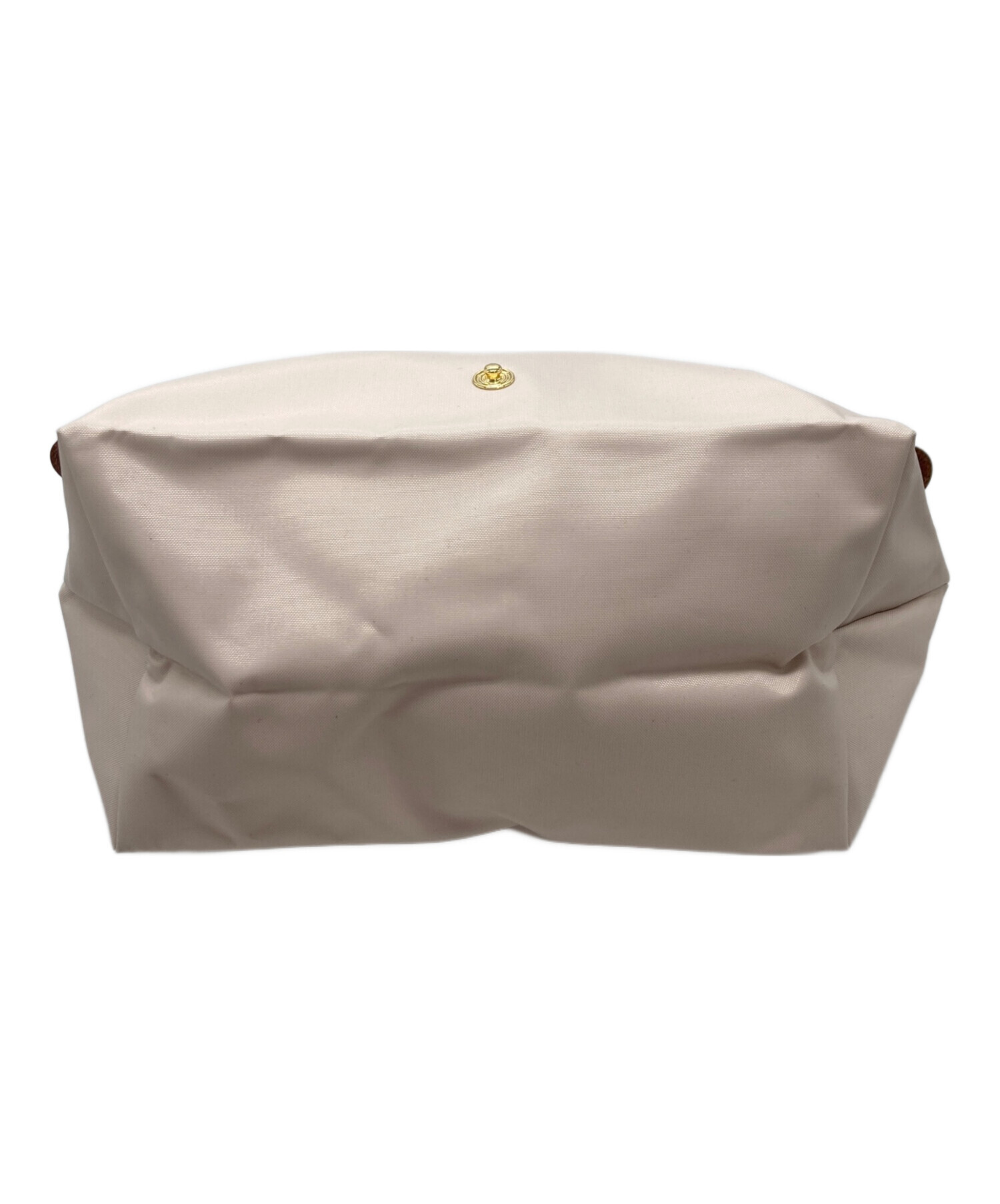 LONGCHAMP ロンシャン かごバッグ - ベージュ系 【古着】【中古】 中古・古着通販】LONGCHAMP (ロンシャン) カゴトートバッグ ベージュ