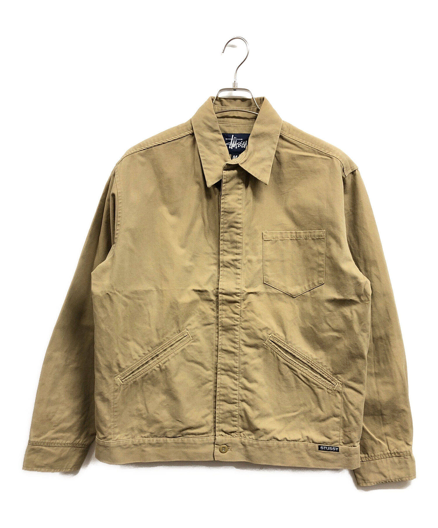 Stussy ベージュ ジャケット Mサイズ 【公式通販】