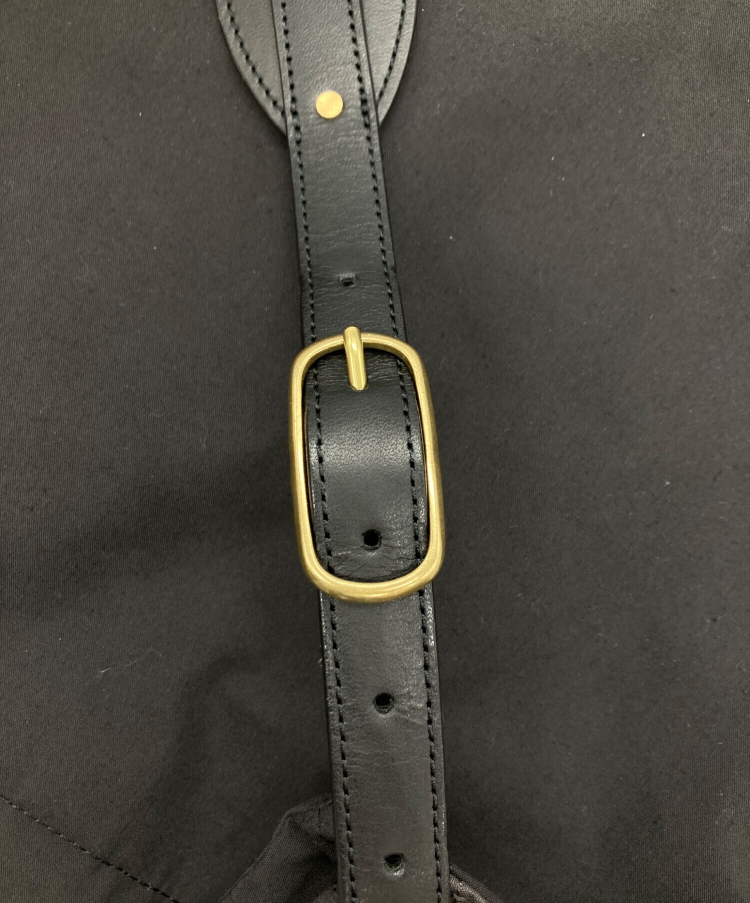 中古・古着通販】Texnh (テクネ) Triangle Shoulder M ブラック 未使用 