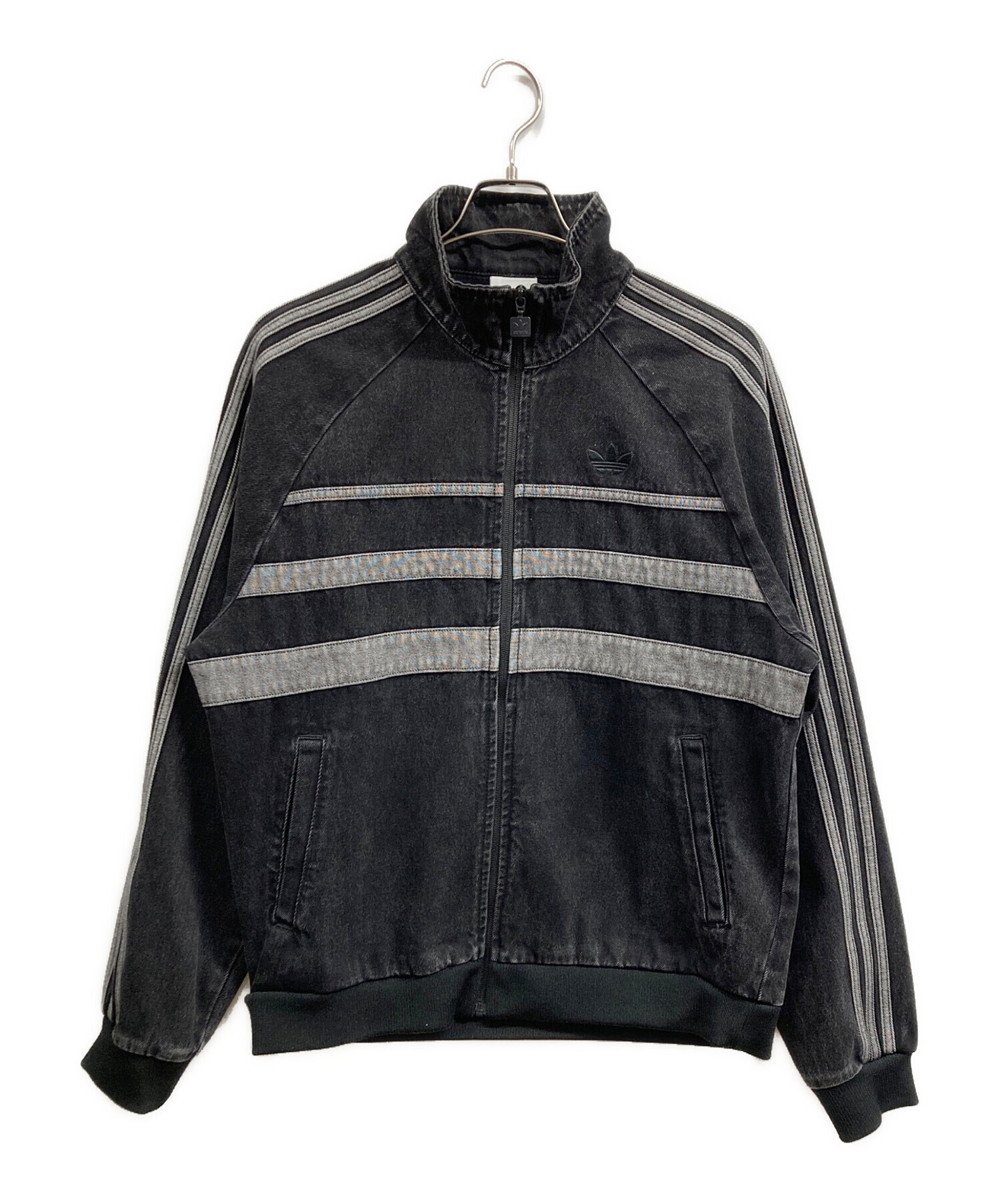 adidas アディカラー ファースト ブラックデニム トラックトップ adidas｜【公式】アディダス adidas 返品可 adidas アディカラー