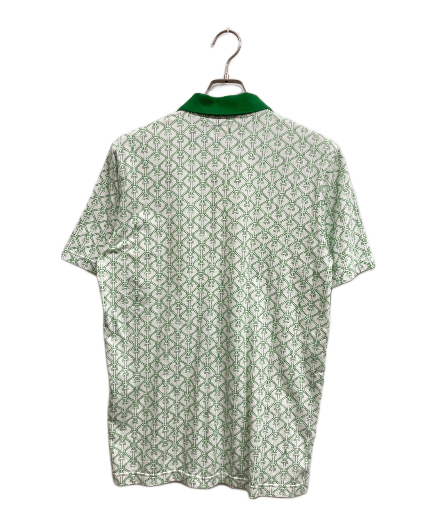 シュプリーム　Supreme ポロシャツ　グリーン　緑　L 超美品 中古・古着通販】Supreme (シュプリーム) ROPE PRINT POLO グリーン