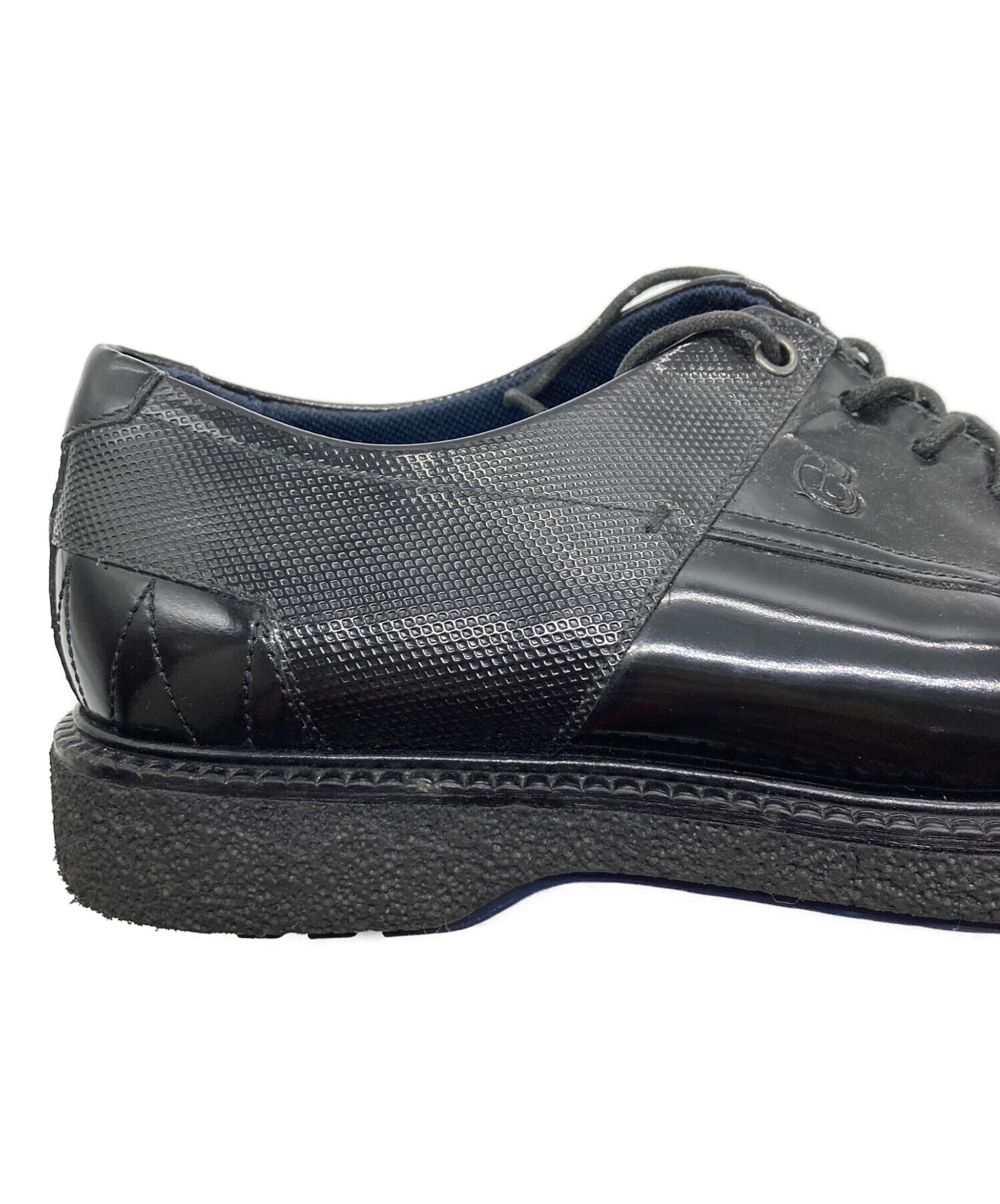 中古・古着通販】LANVIN (ランバン) プレーントゥシューズ ブラック